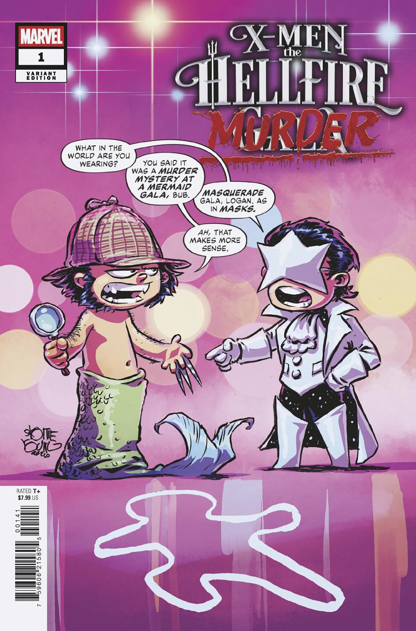 X-Men Hellfire Murder #1 Skottie Young Variant