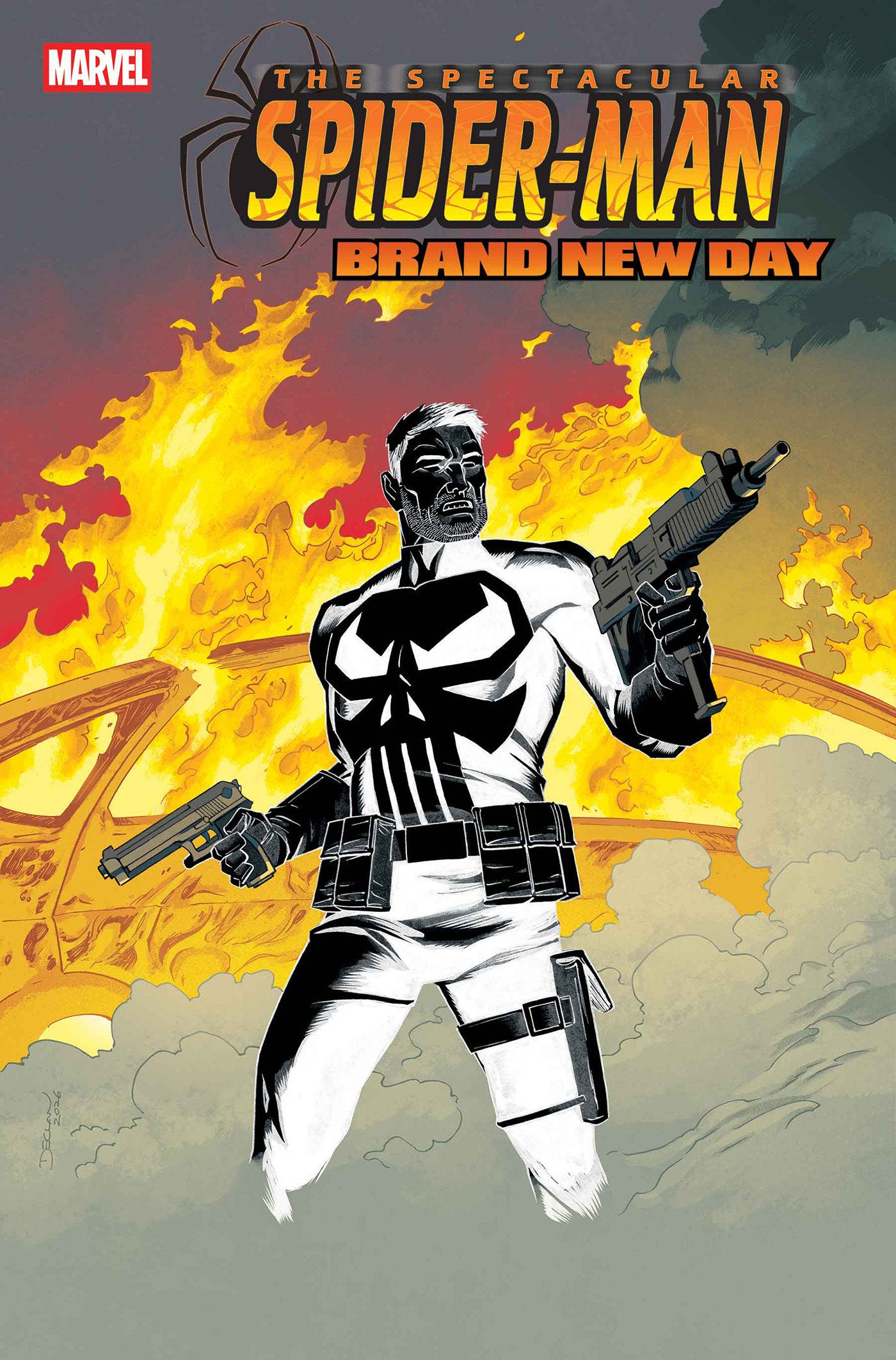 Spectacular Spider-Man Brand New Day #2 Declan Shalvey 25 Copy Variant