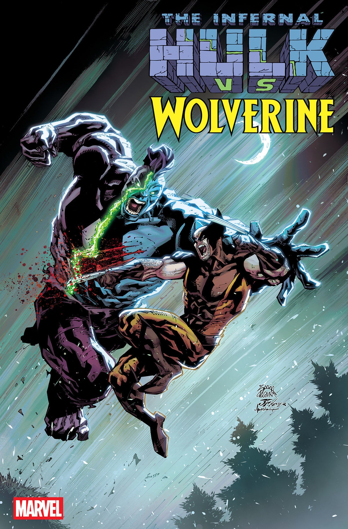 Infernal Hulk vs Wolverine #1 Ryan Stegman Variant