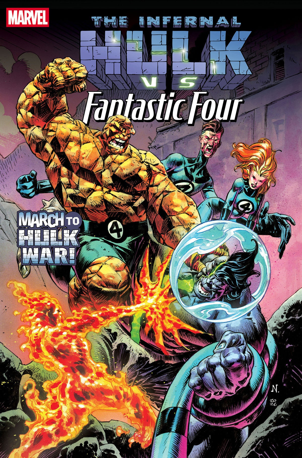 Infernal Hulk vs Fantastic Four #1