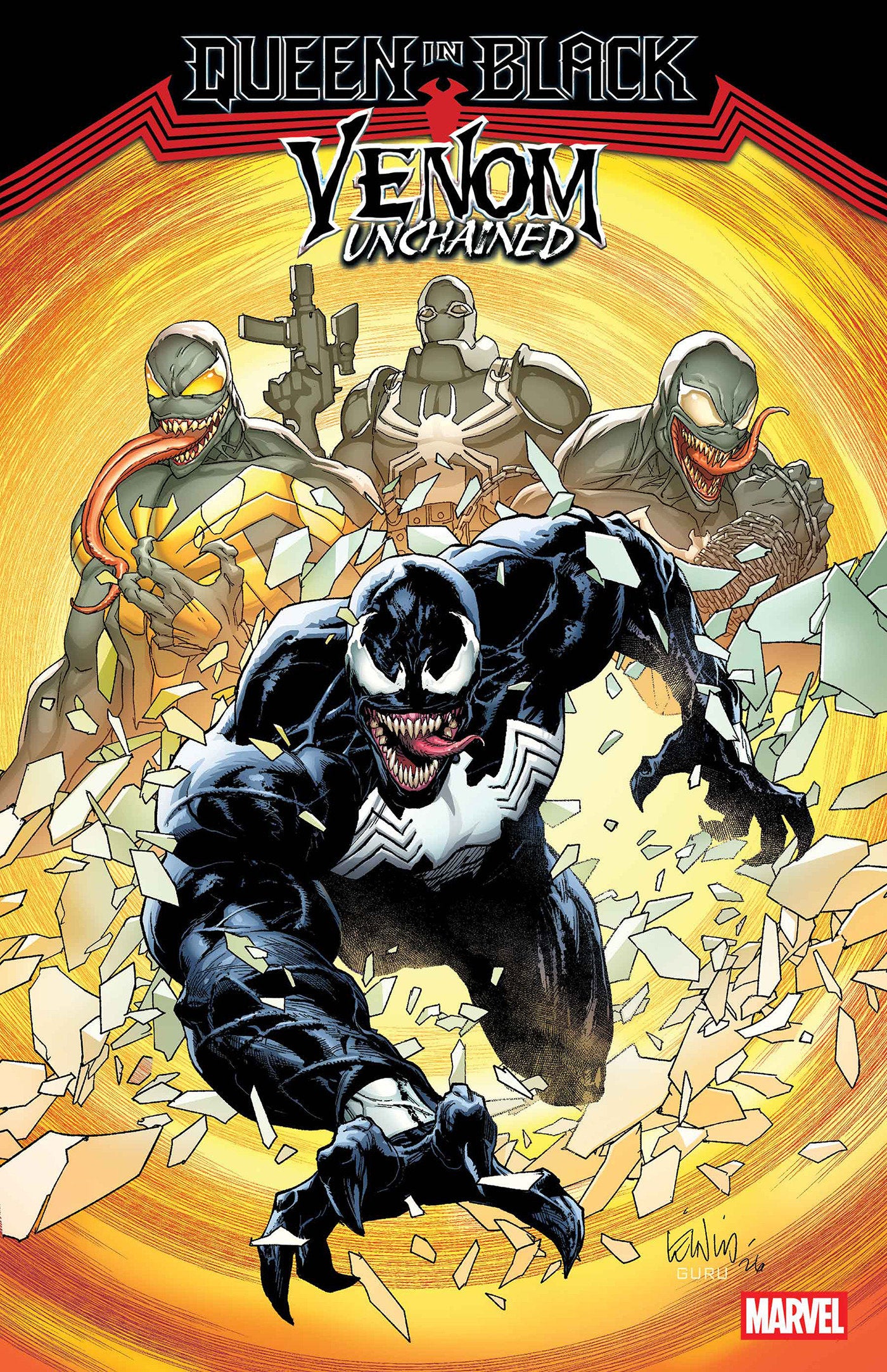 Queen In Black Venom Unchained #1