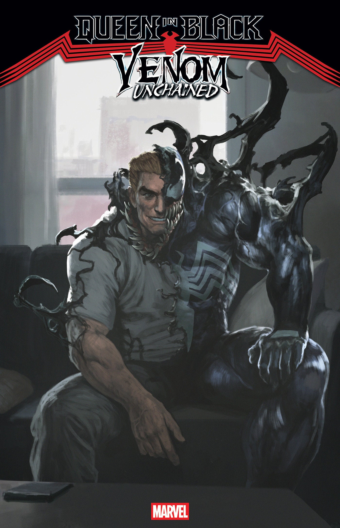 Queen In Black Venom Unchained #1 Skan Variant
