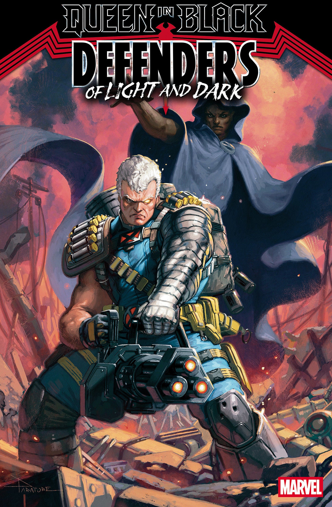 Queen In Black Defenders Of Light And Dark #1 Davide Paratore Variant