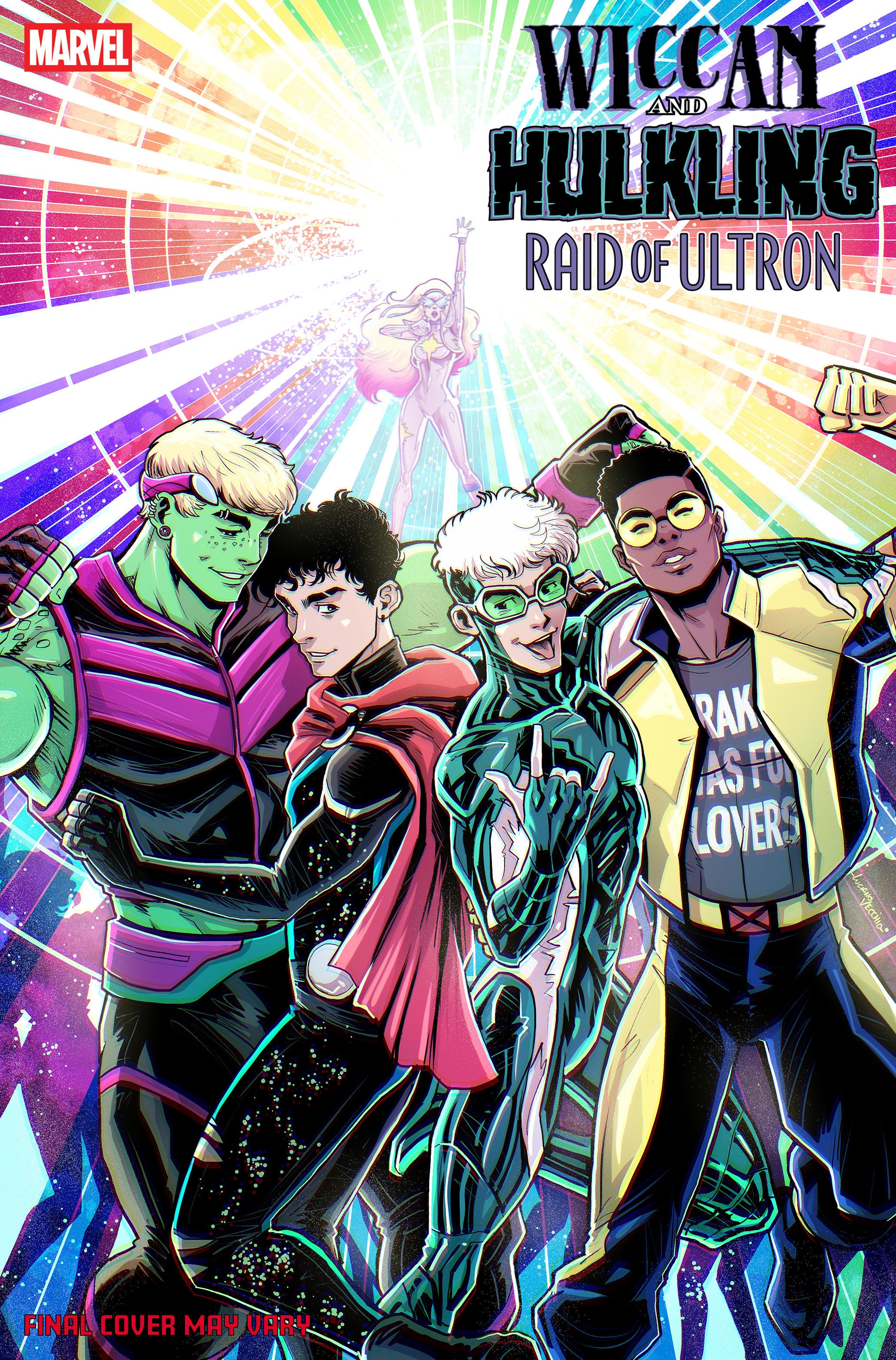 Wiccan & Hulkling Raid Of Ultron #1 Luciano Vecchio Variant