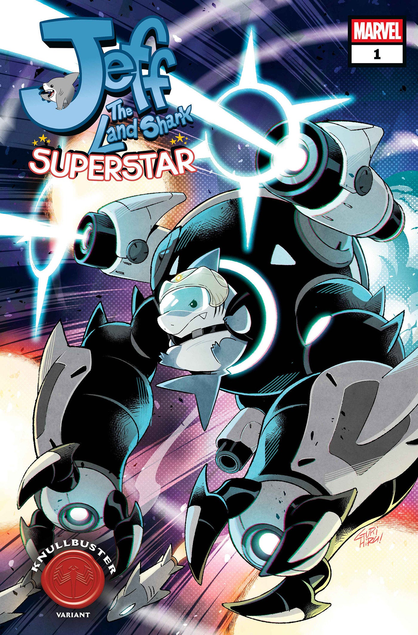 Jeff The Land Shark Superstar #1 Gurihiru Knullbuster Variant