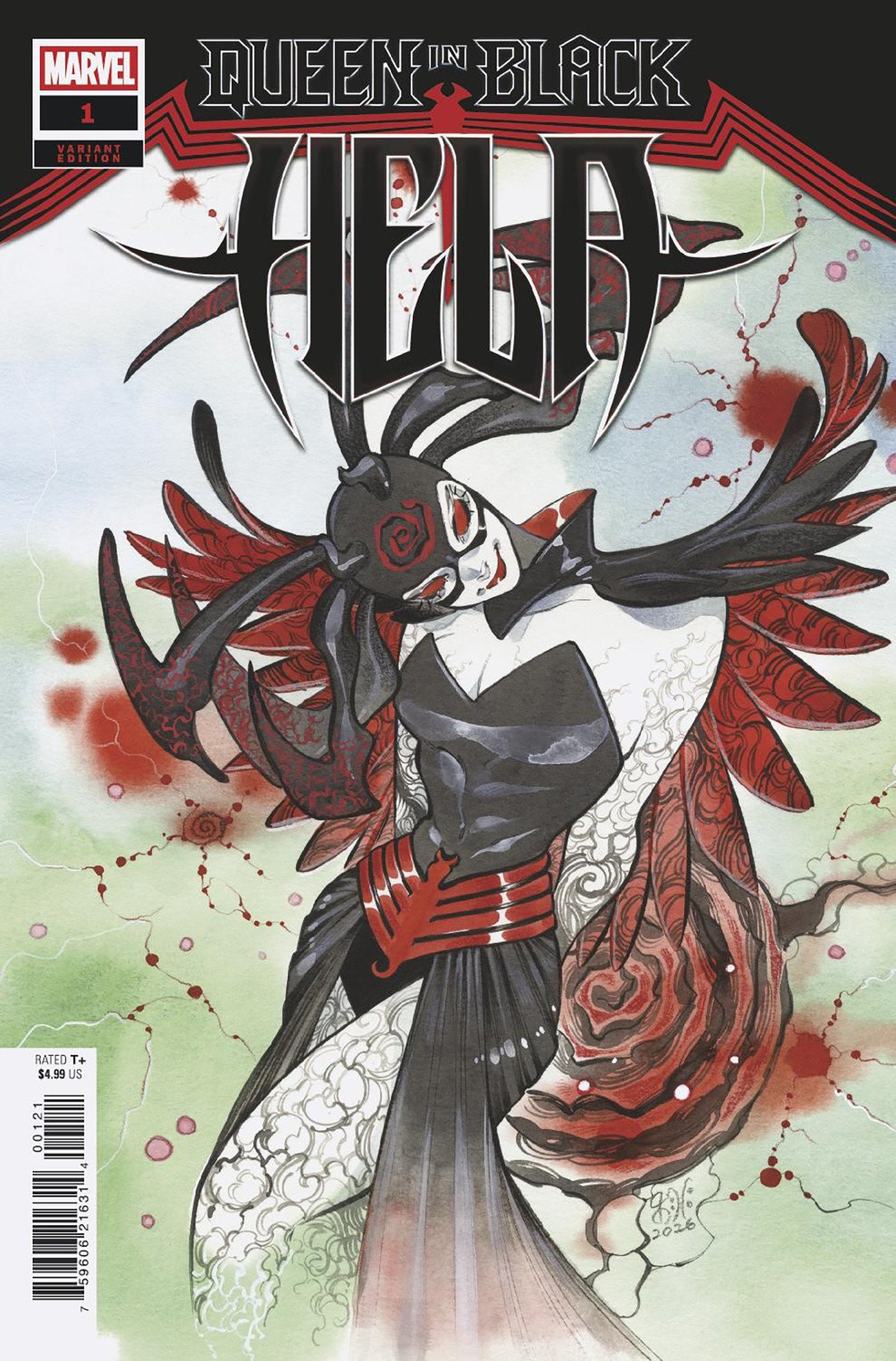Queen In Black Hela #1 Peach Momoko Variant