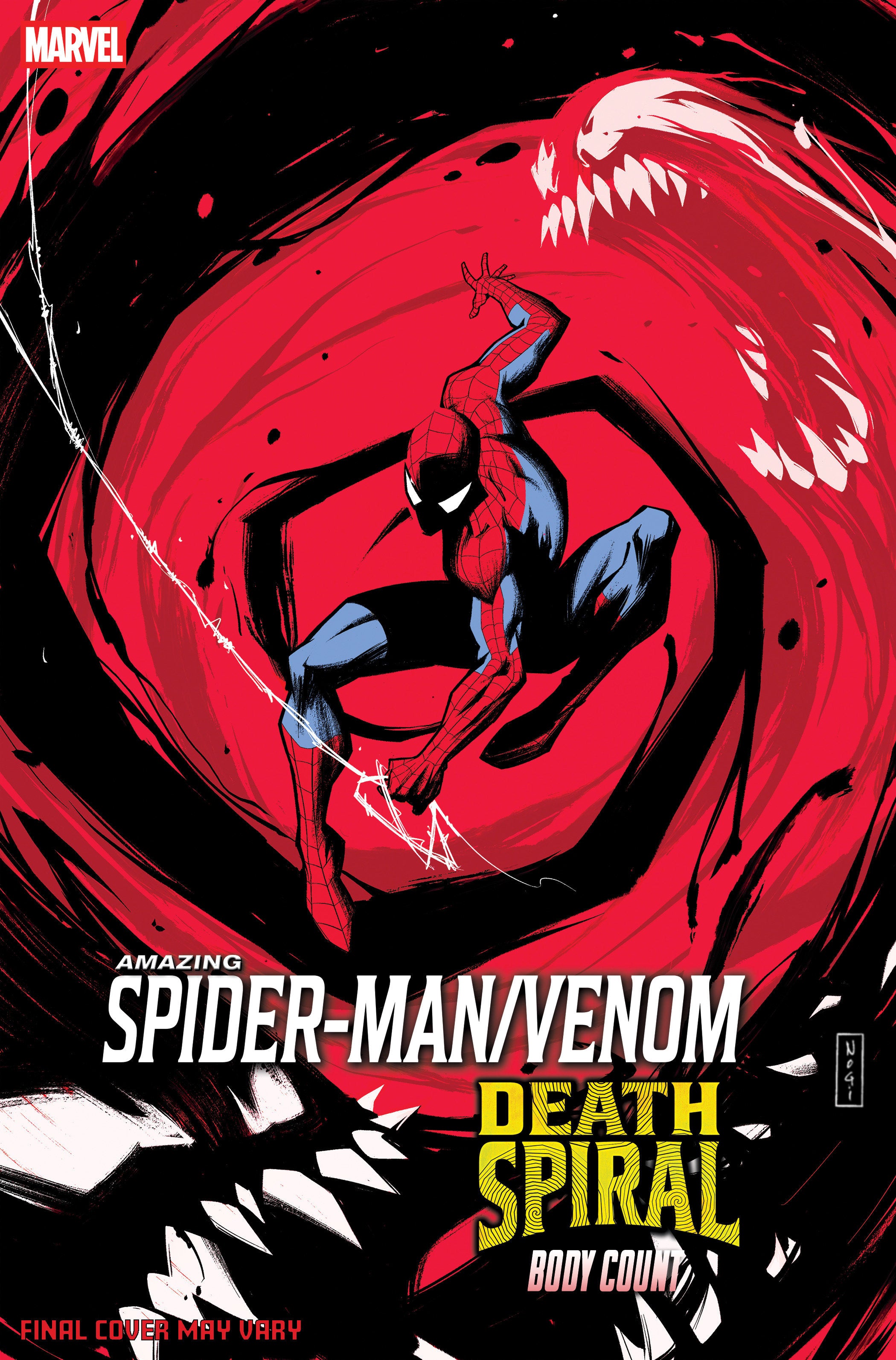 Amazing Spider-Man/Venom Death Spiral Body Count #1 Nogi San Variant