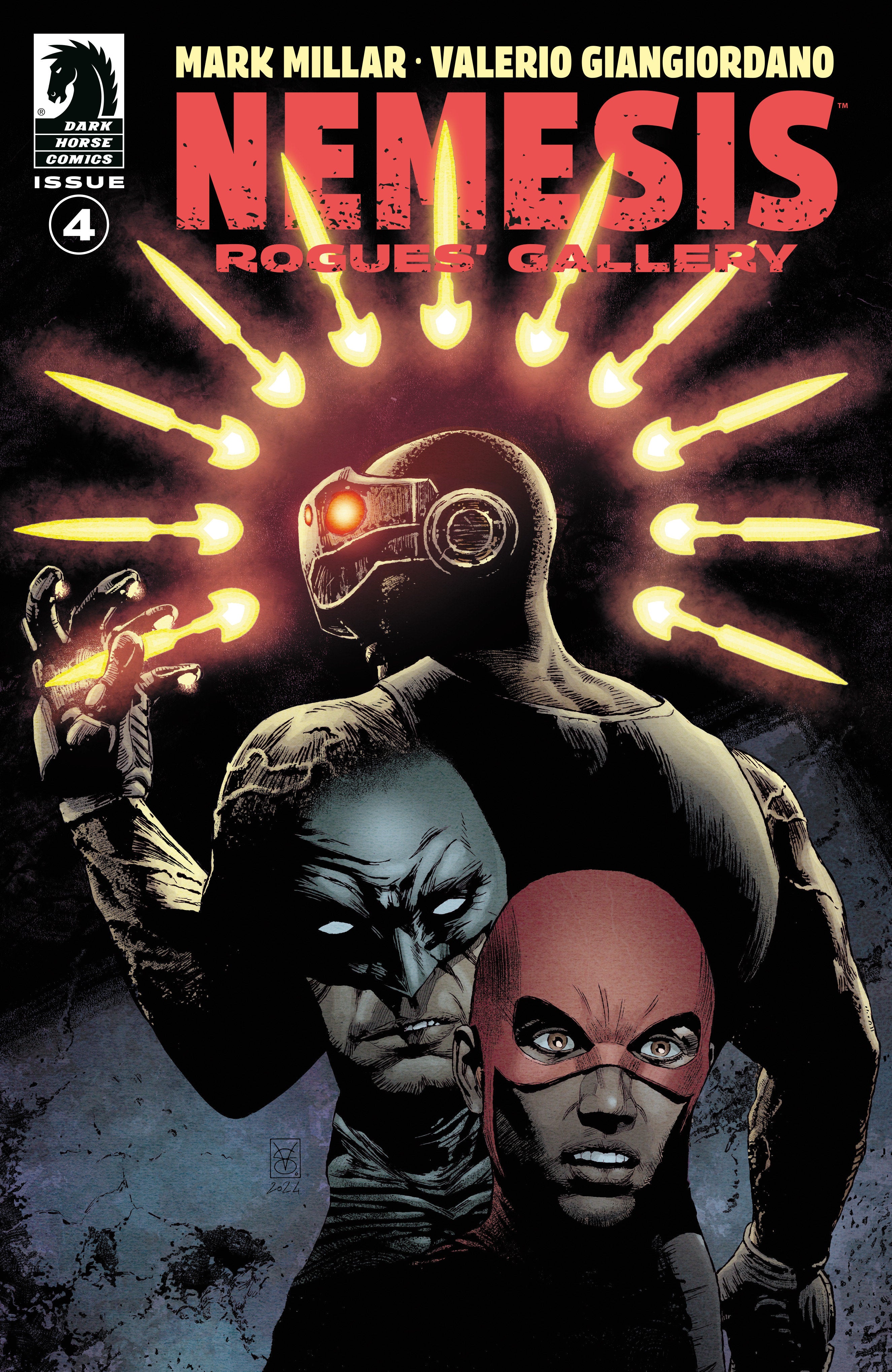 Nemesis Rogues Gallery #4 Cover A (Valerio Giangiodano)
