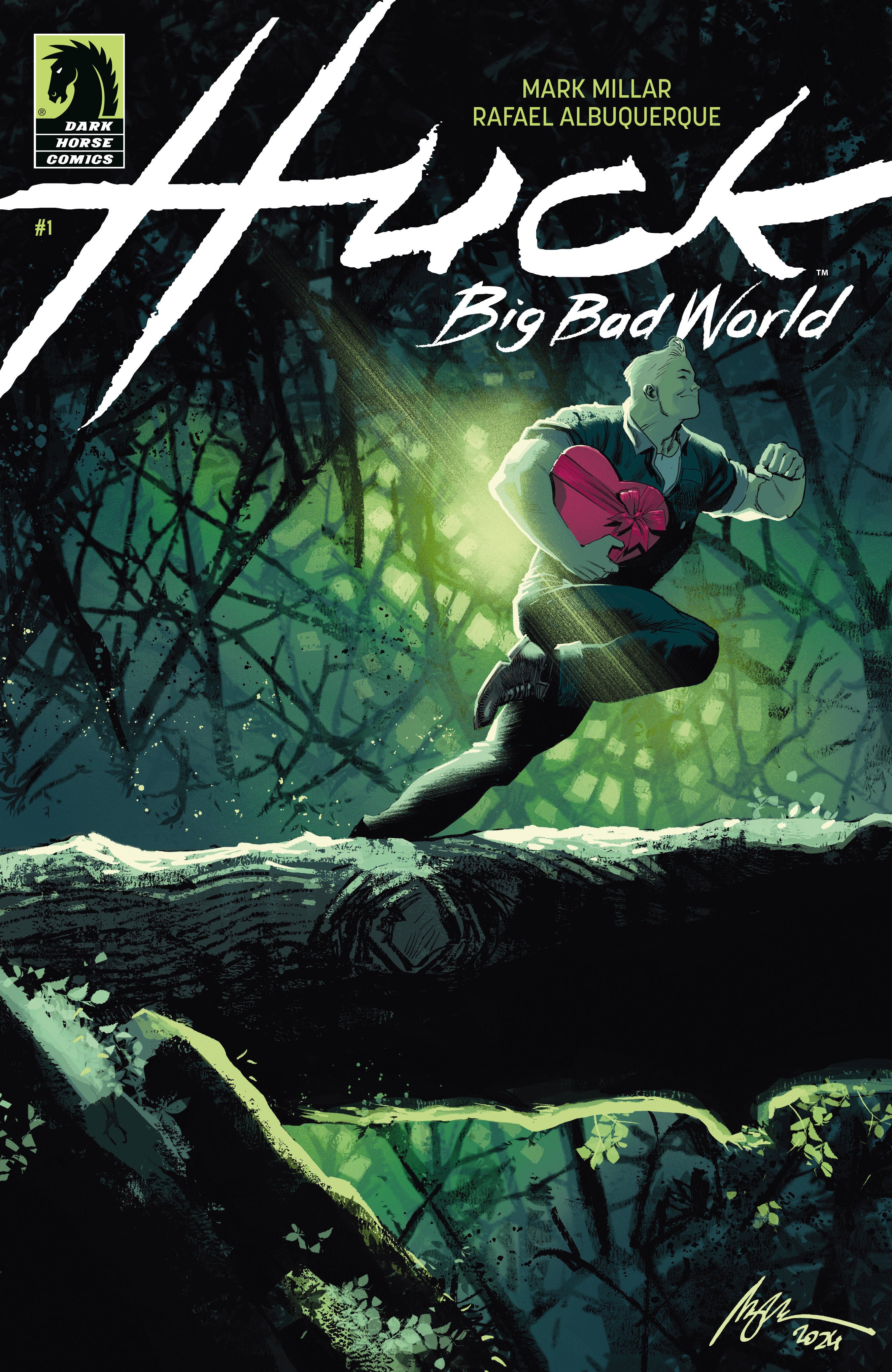 Huck Big Bad World #1 Cover A Albuquerque