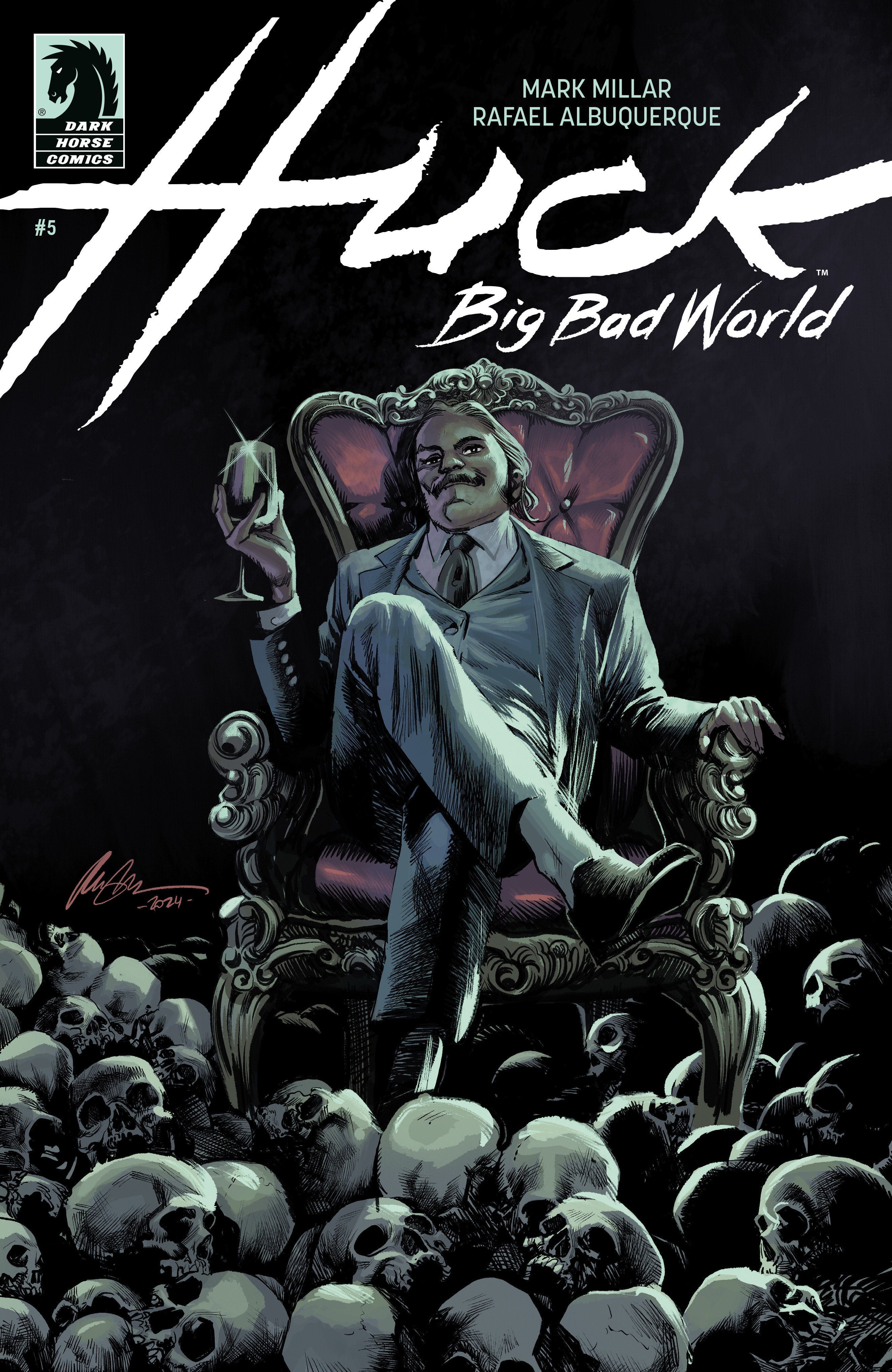 Huck Big Bad World #5 Cover A Albuquerque