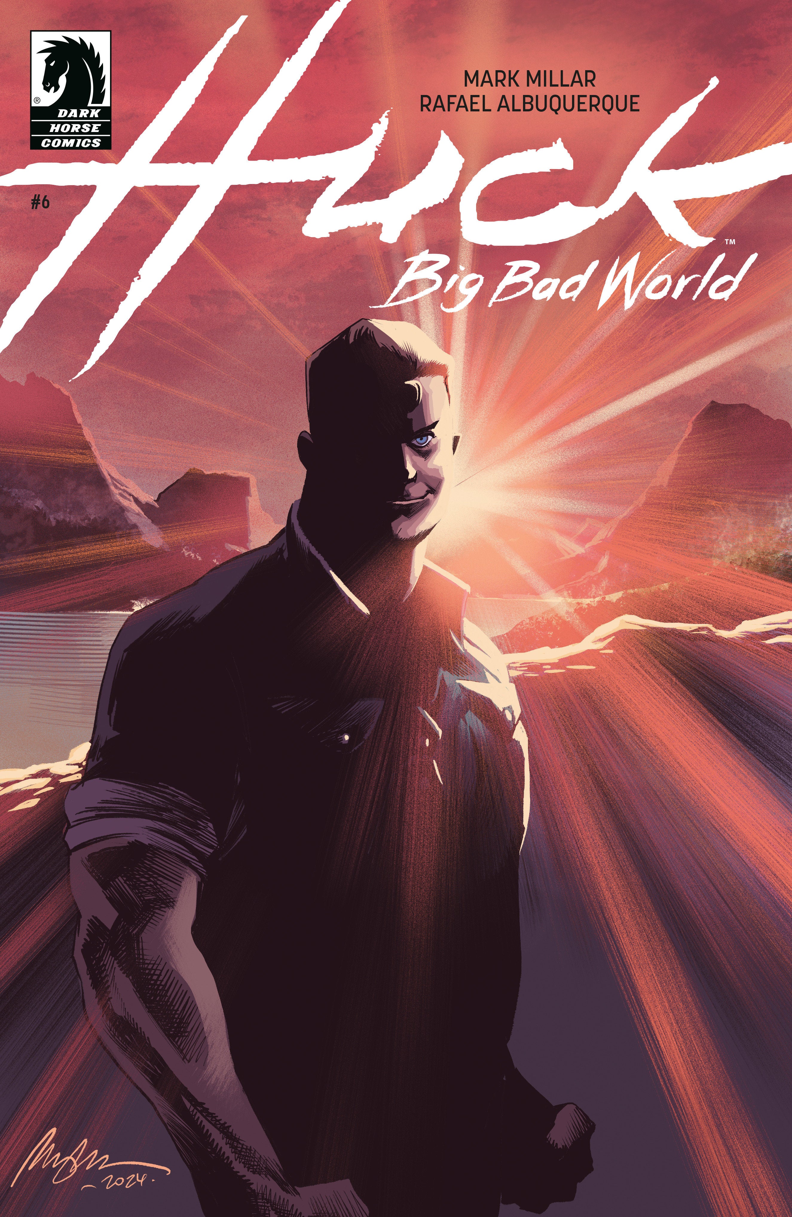 Huck Big Bad World #6 Cover A Albuquerque