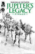 Jupiters Legacy Finale #4 Cover B Black & White
