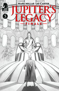 Jupiters Legacy Finale #5 Cover B Black & White Carter (Mature)