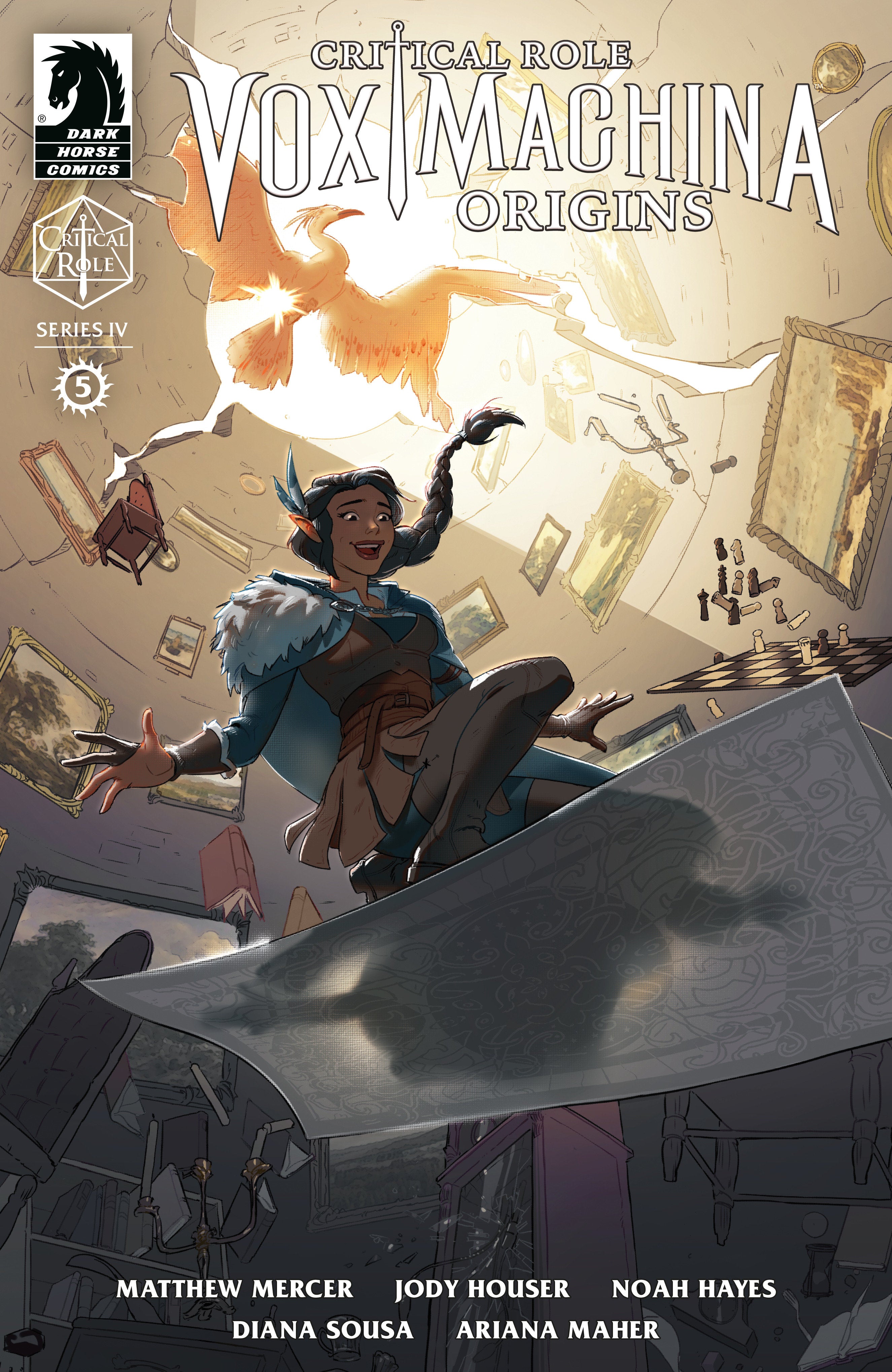 Critical Role Vox Machina Origins IV #5 Cover A Jessica Mahon