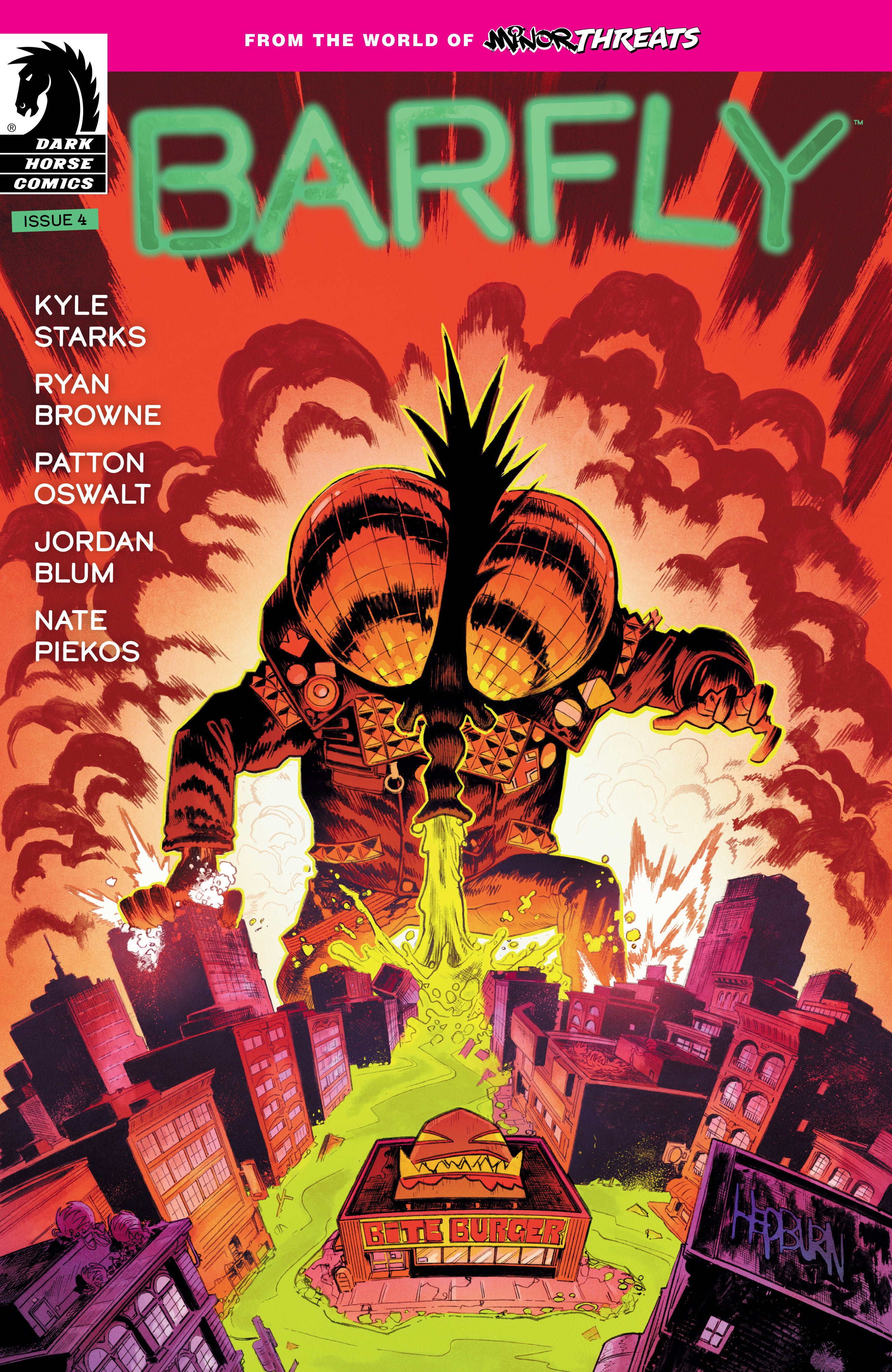 From World Of Minor Threats Barfly #4 Cover C (Foil) (Scott Hepburn)