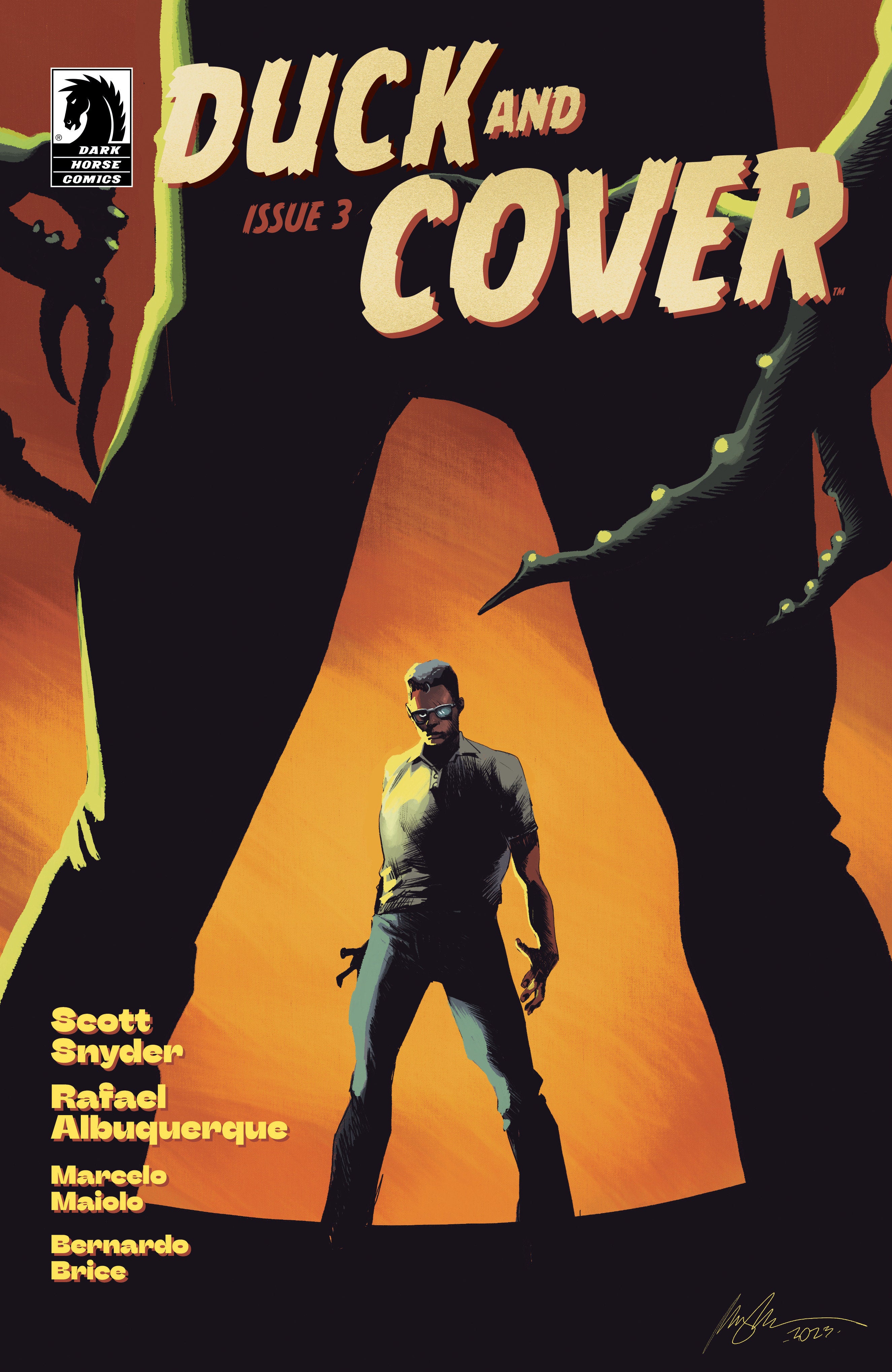 Duck And Cover #3 Cover B Foil (Rafael Albuquerque)