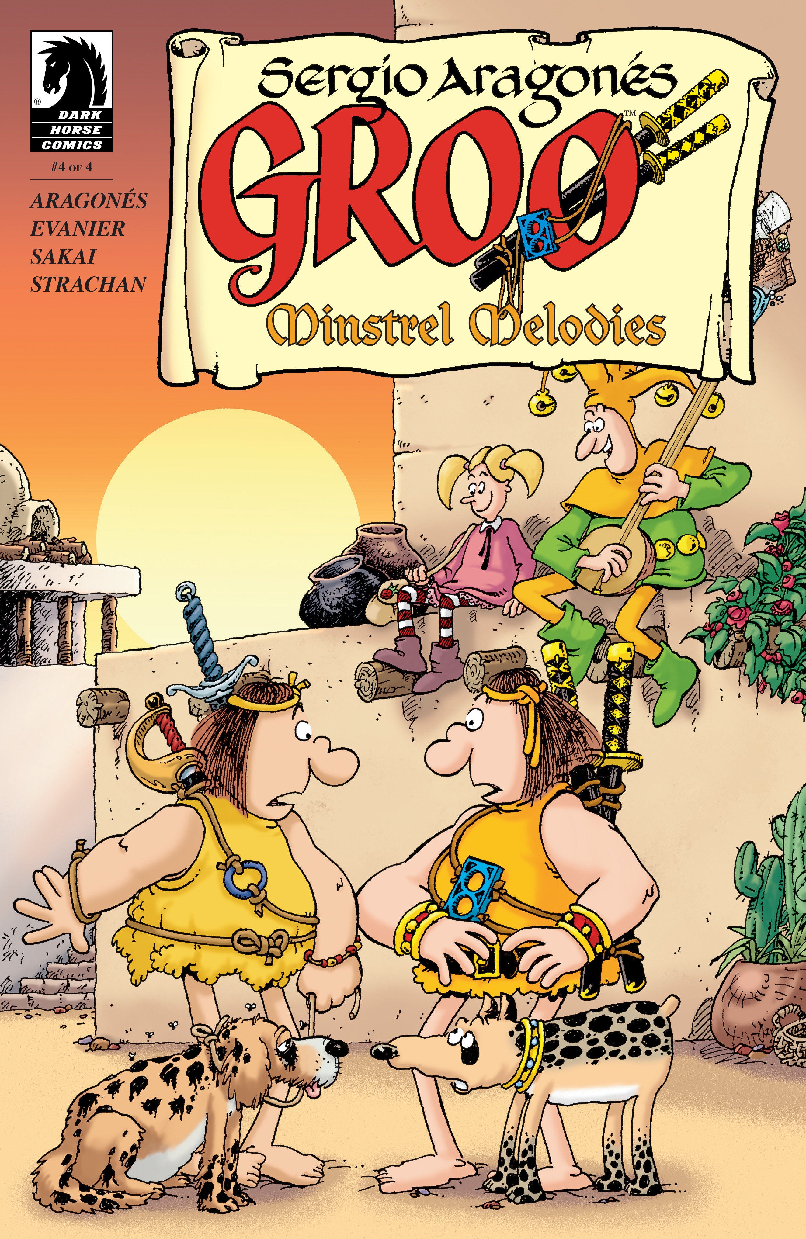 Groo Minstrel Melodies #4 Cover A (Sergio Aragonés)