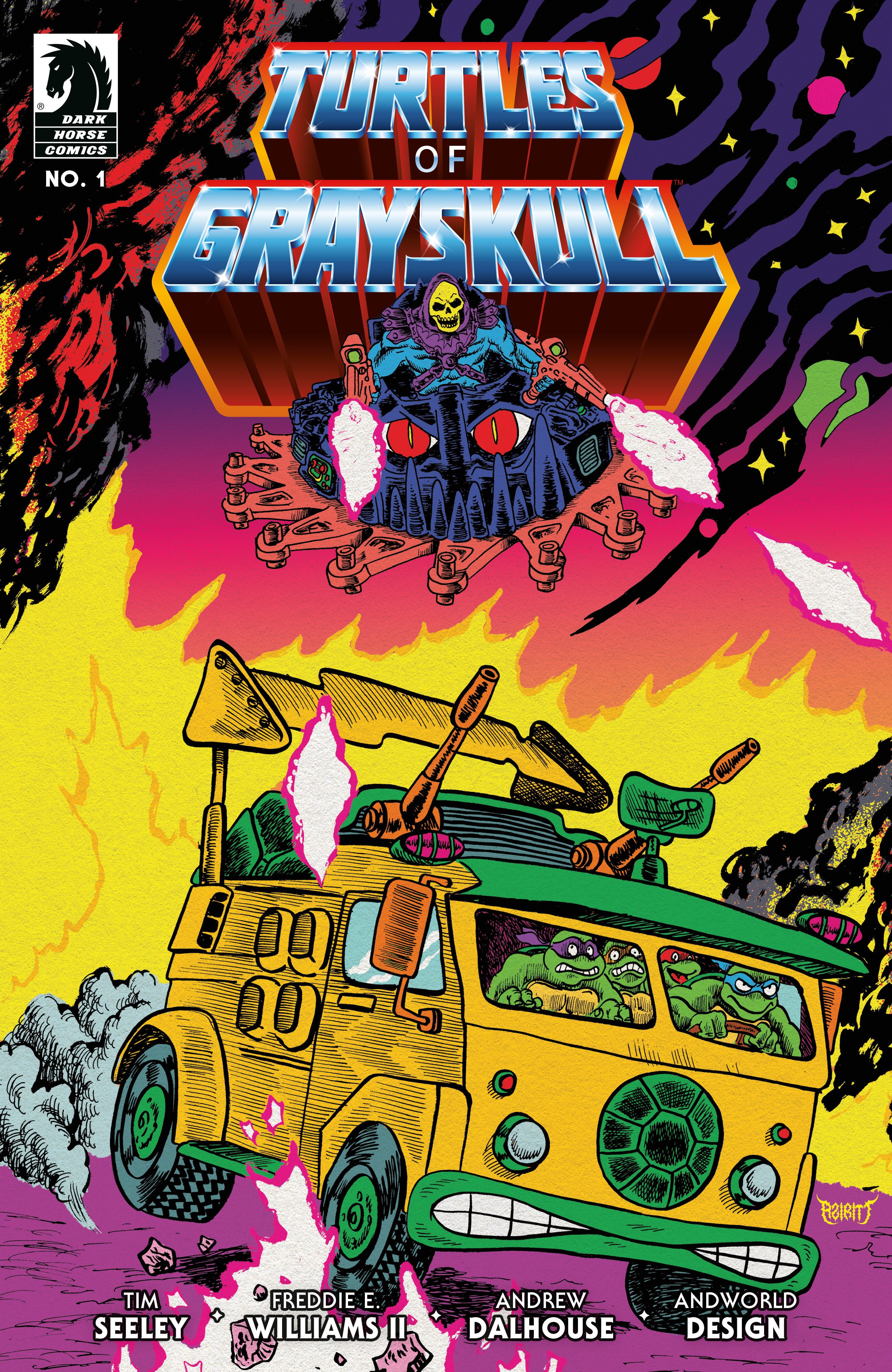 Masters Of The Universe Teenage Mutant Ninja Turtles Turtles Of Grayskull #1 (Cover C) (Alexis Ziritt)