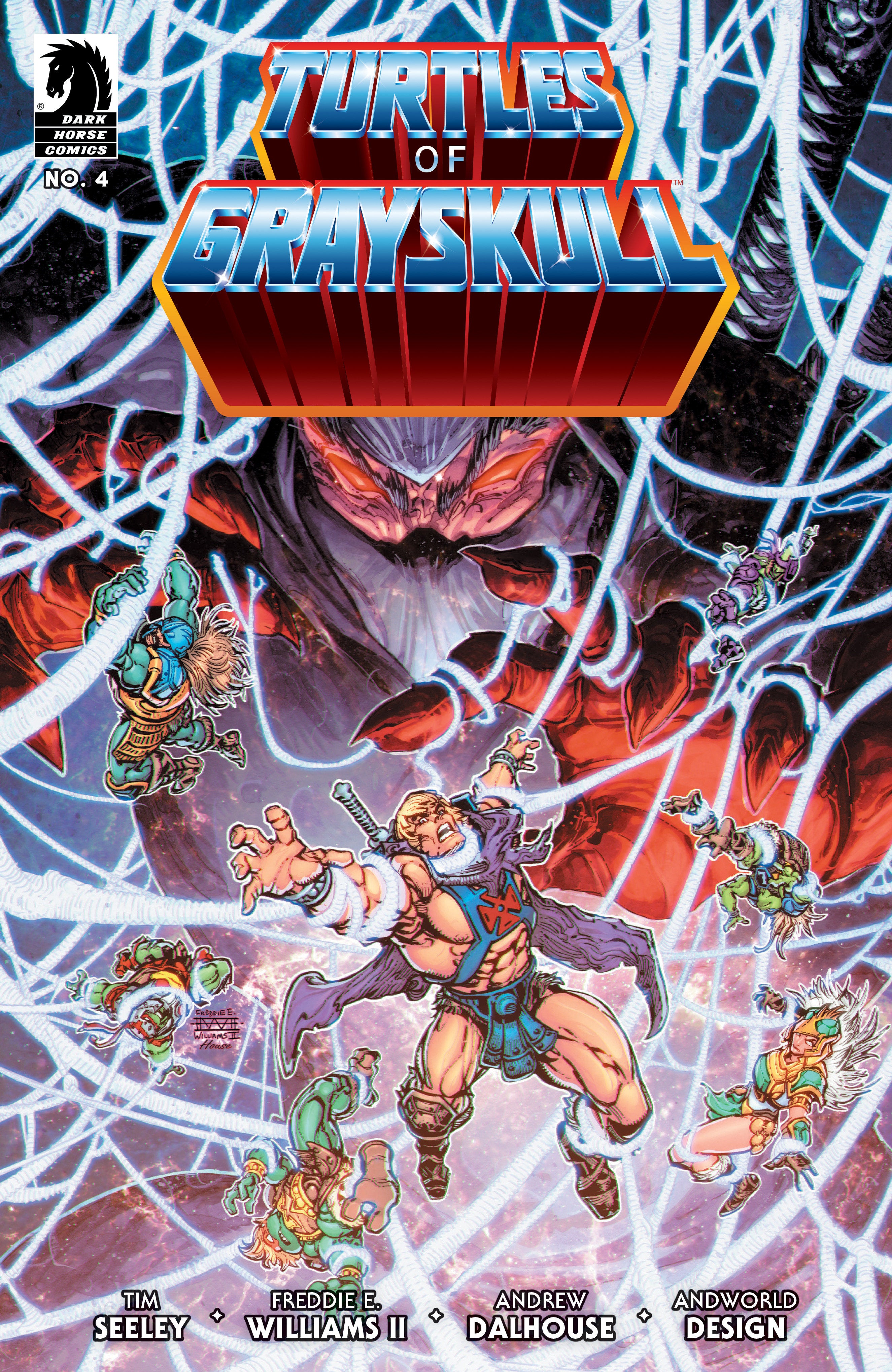 Masters Of The Universe Teenage Mutant Ninja Turtles Turtles Of Grayskull #4 Cover A Williams II