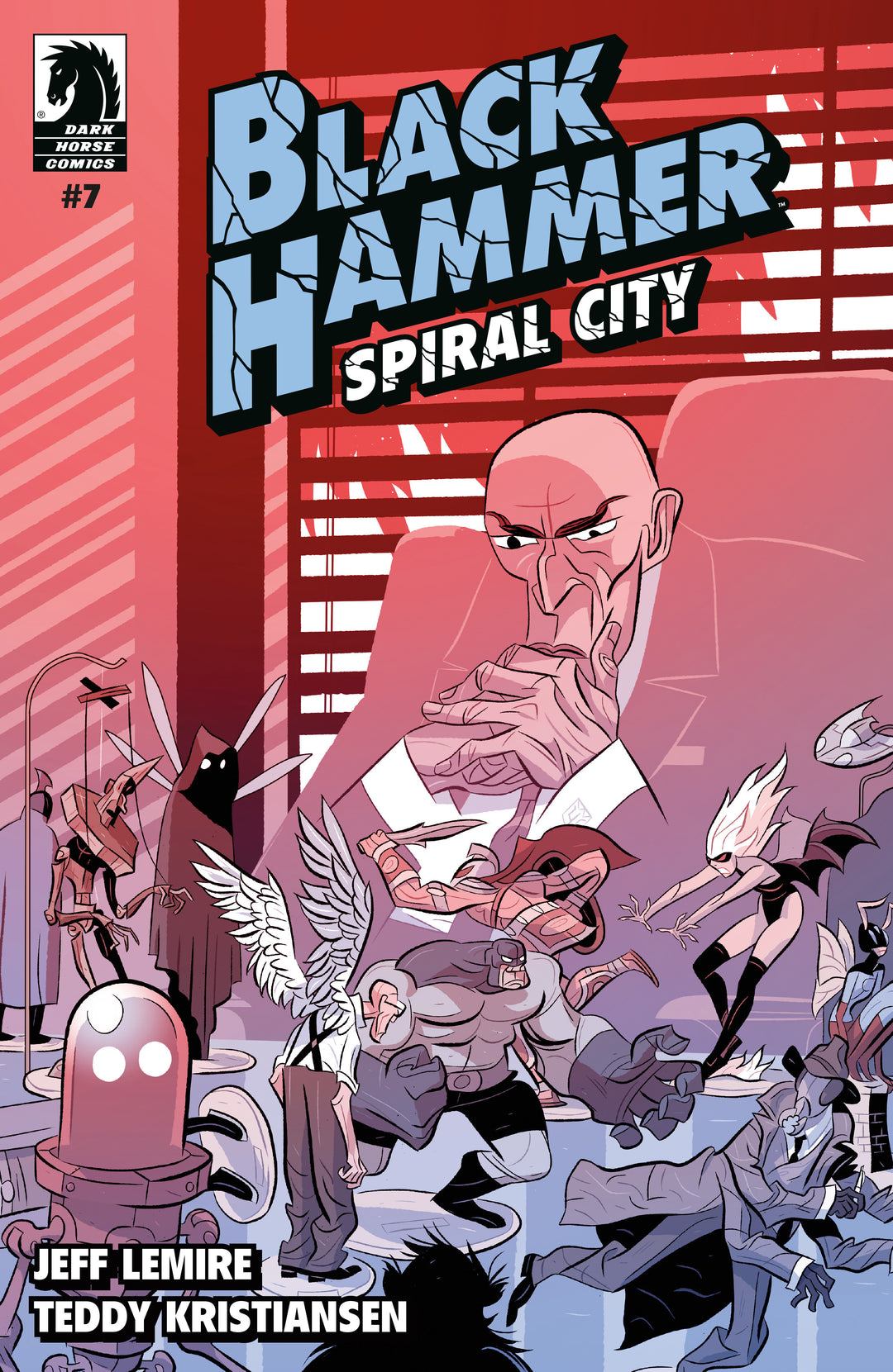 Black Hammer Spiral City #7 Cover B Solheim