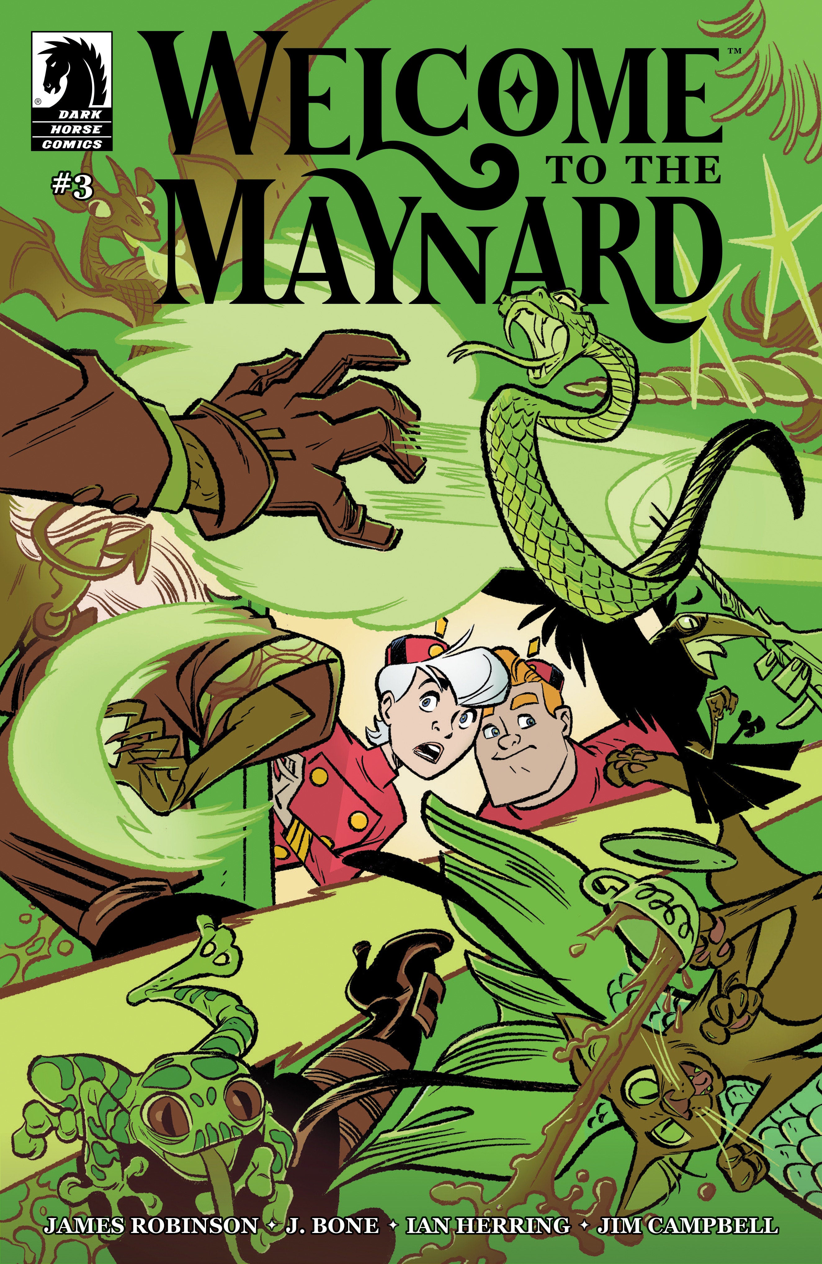 Welcome To The Maynard #3 Cover A J Bone