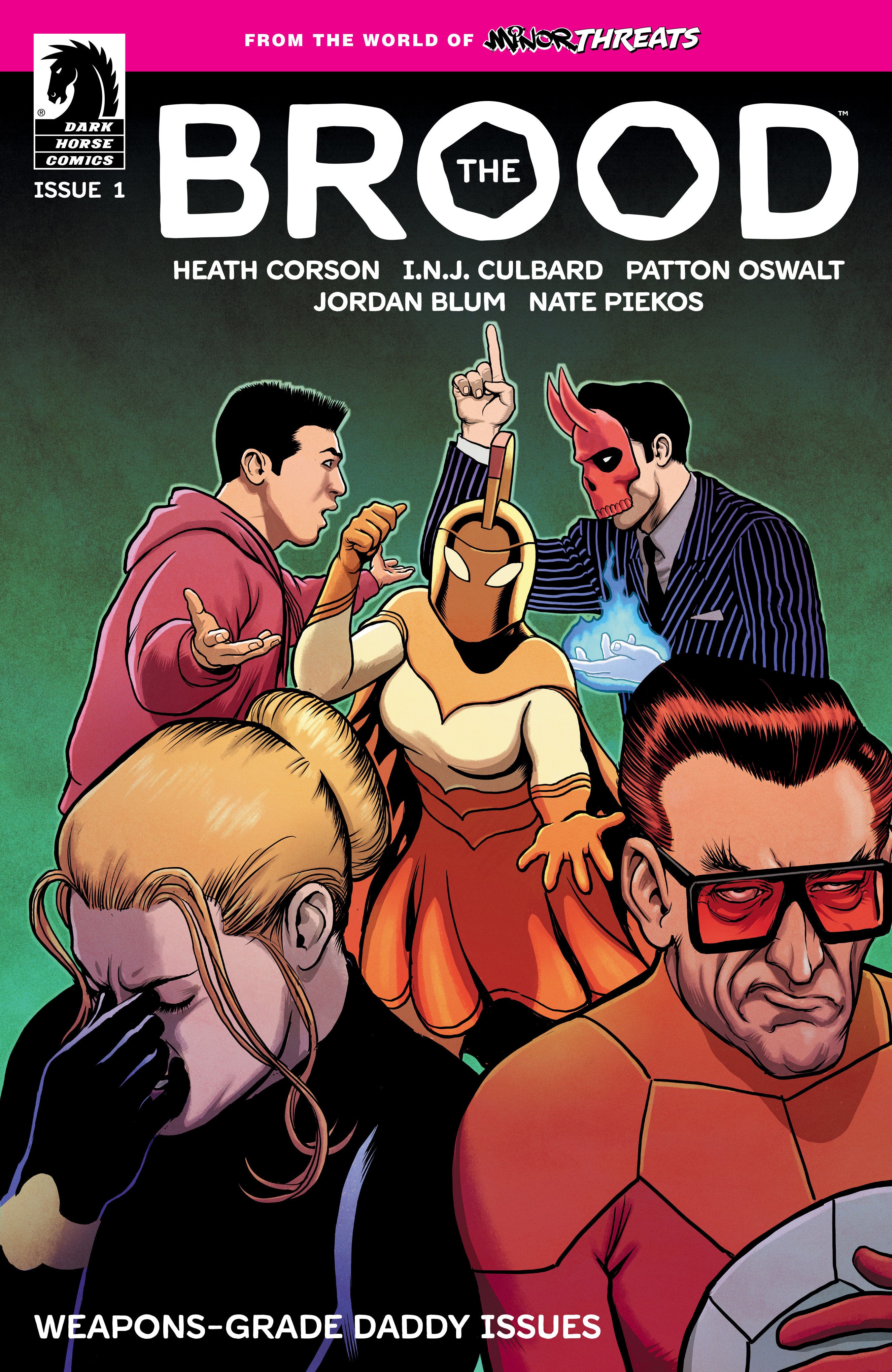 From World Of Minor Threats Brood #1 Cover F Foc Maguire