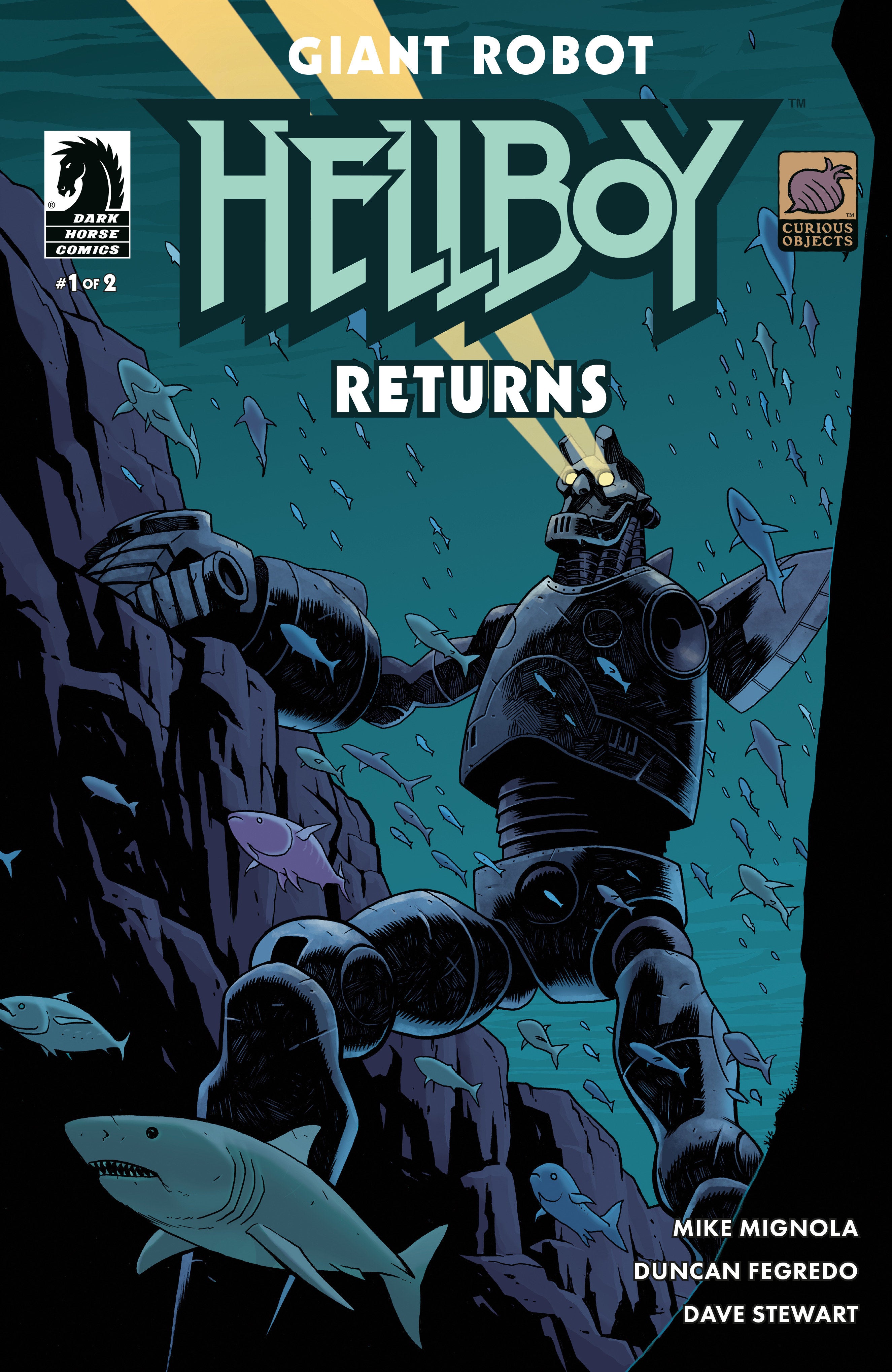 Giant Robot Hellboy Returns #1 Cover B Ben Stenbeck