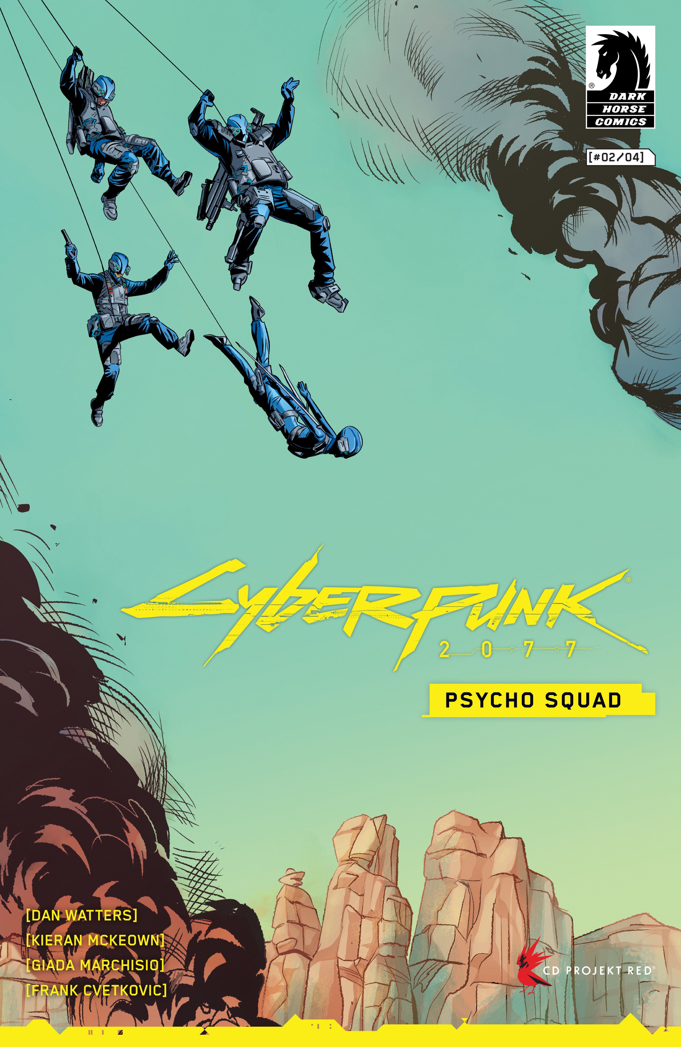 Cyberpunk 2077 Psycho Squad #2 Cover A McKeown