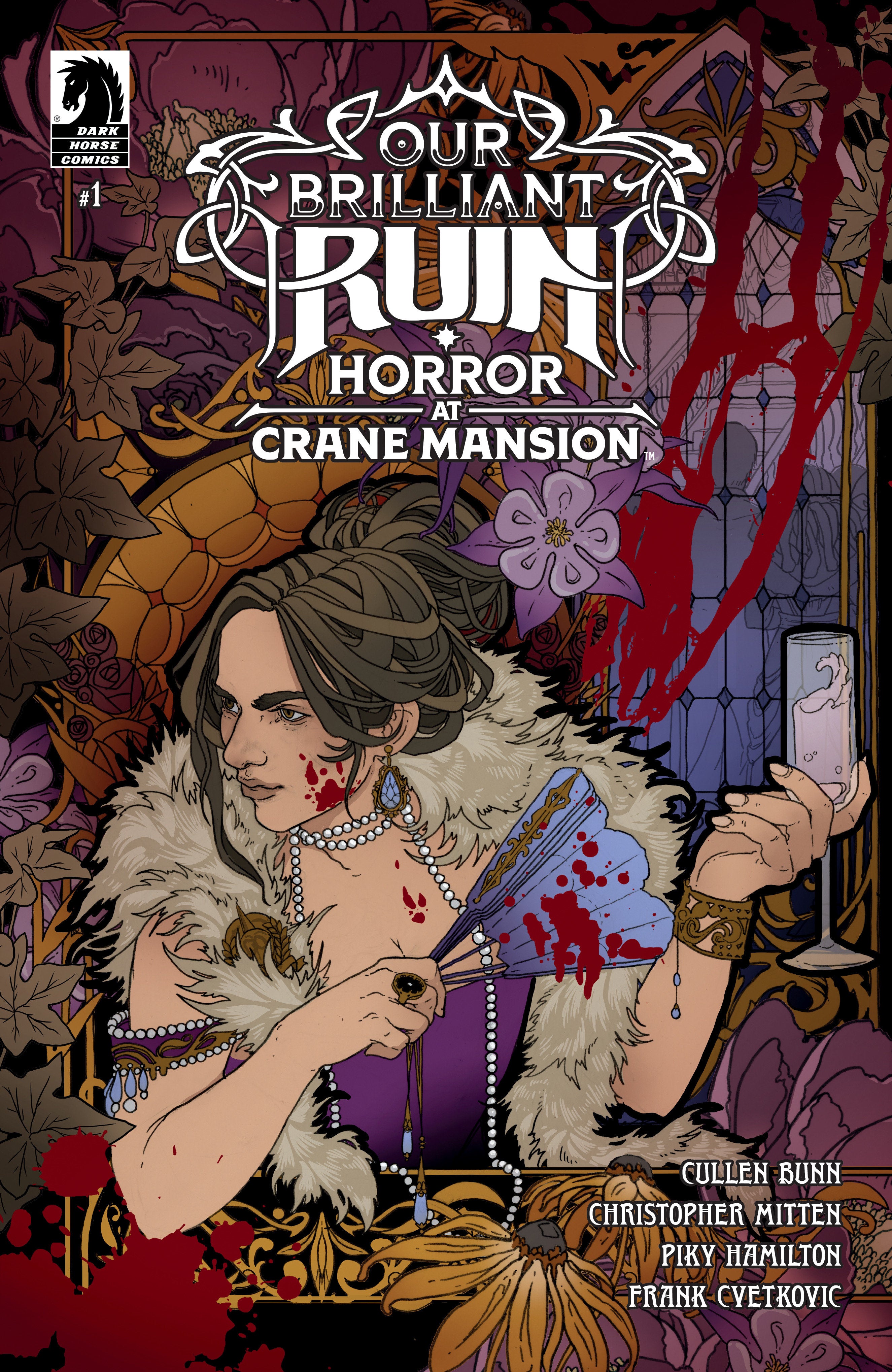 Our Brilliant Ruin Horror At Crane Mansion #1 Cover A Mask