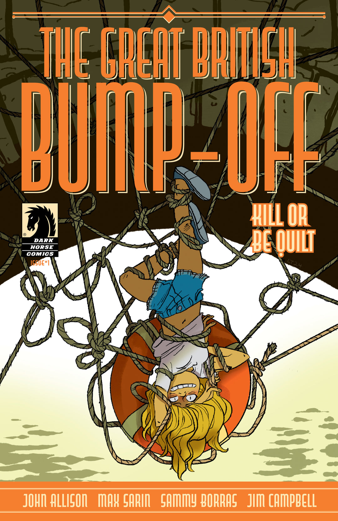 Great British Bump-Off Kill Or Be Quilt #1 Cover B Treiman