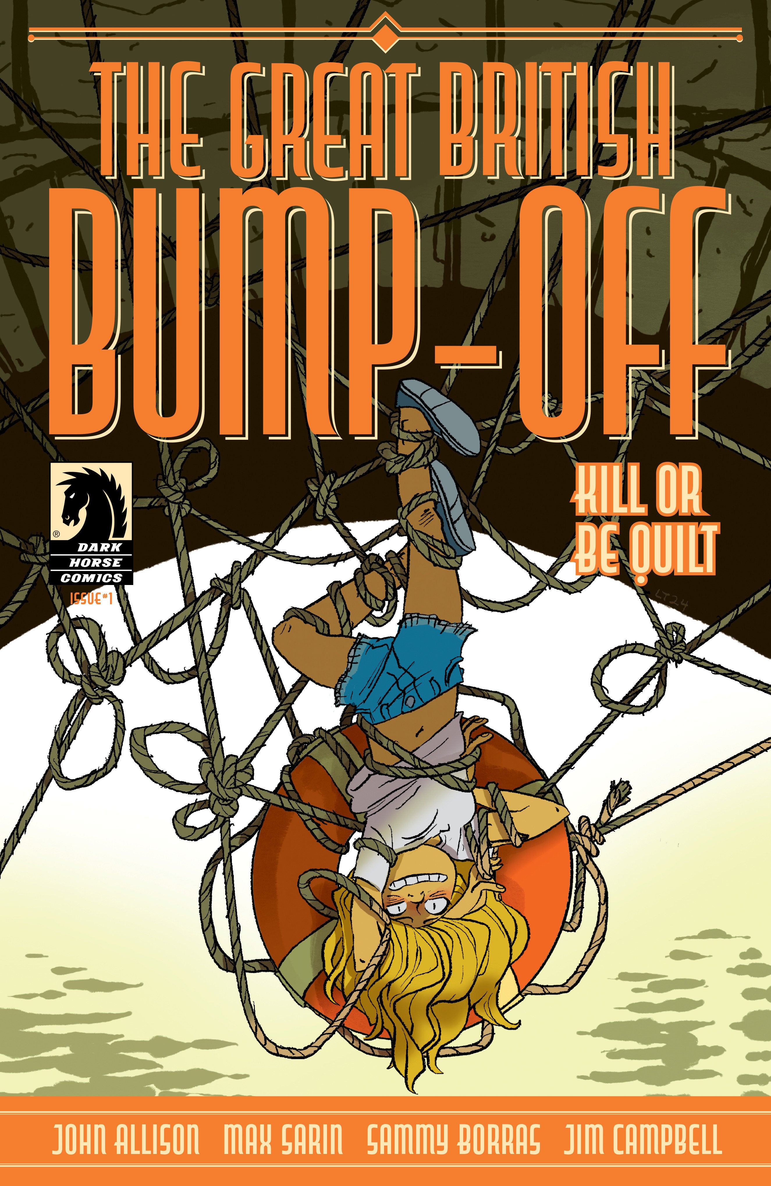 Great British Bump-Off Kill Or Be Quilt #1 Cover B Treiman