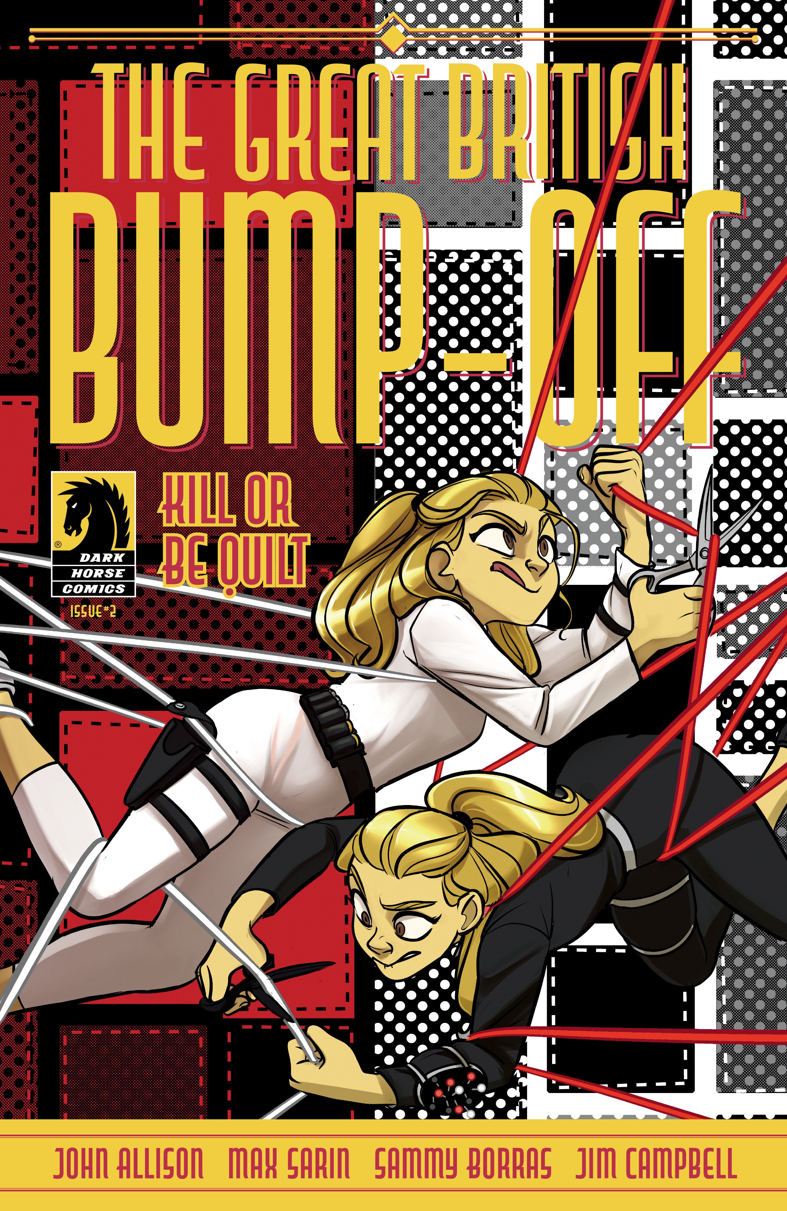 Great British Bump-Off Kill Or Be Quilt #2 Cover A Sarin