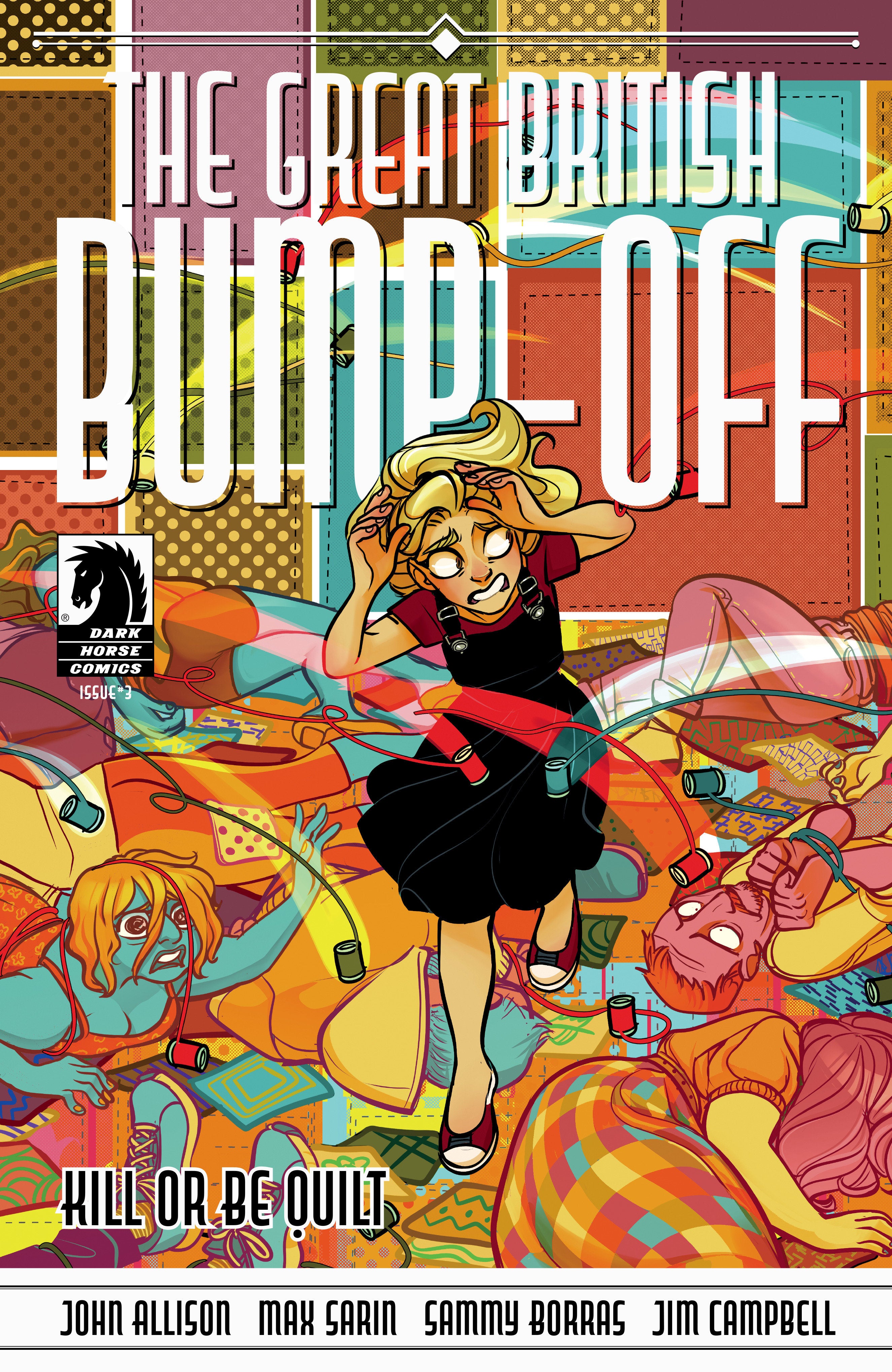 Great British Bump-Off Kill Or Be Quilt #3 Cover A Sarin