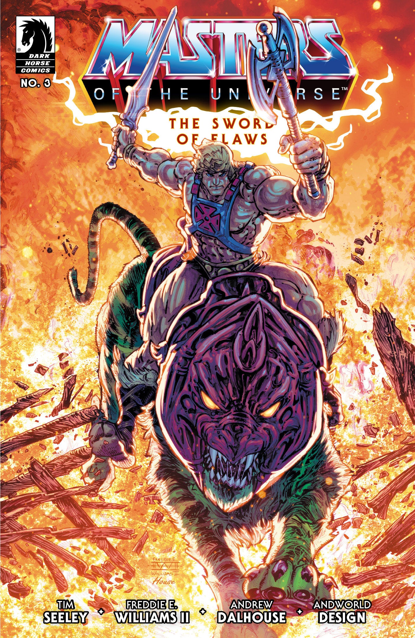 He Man And The Masters Of The Universe #3 Cover A Williams II