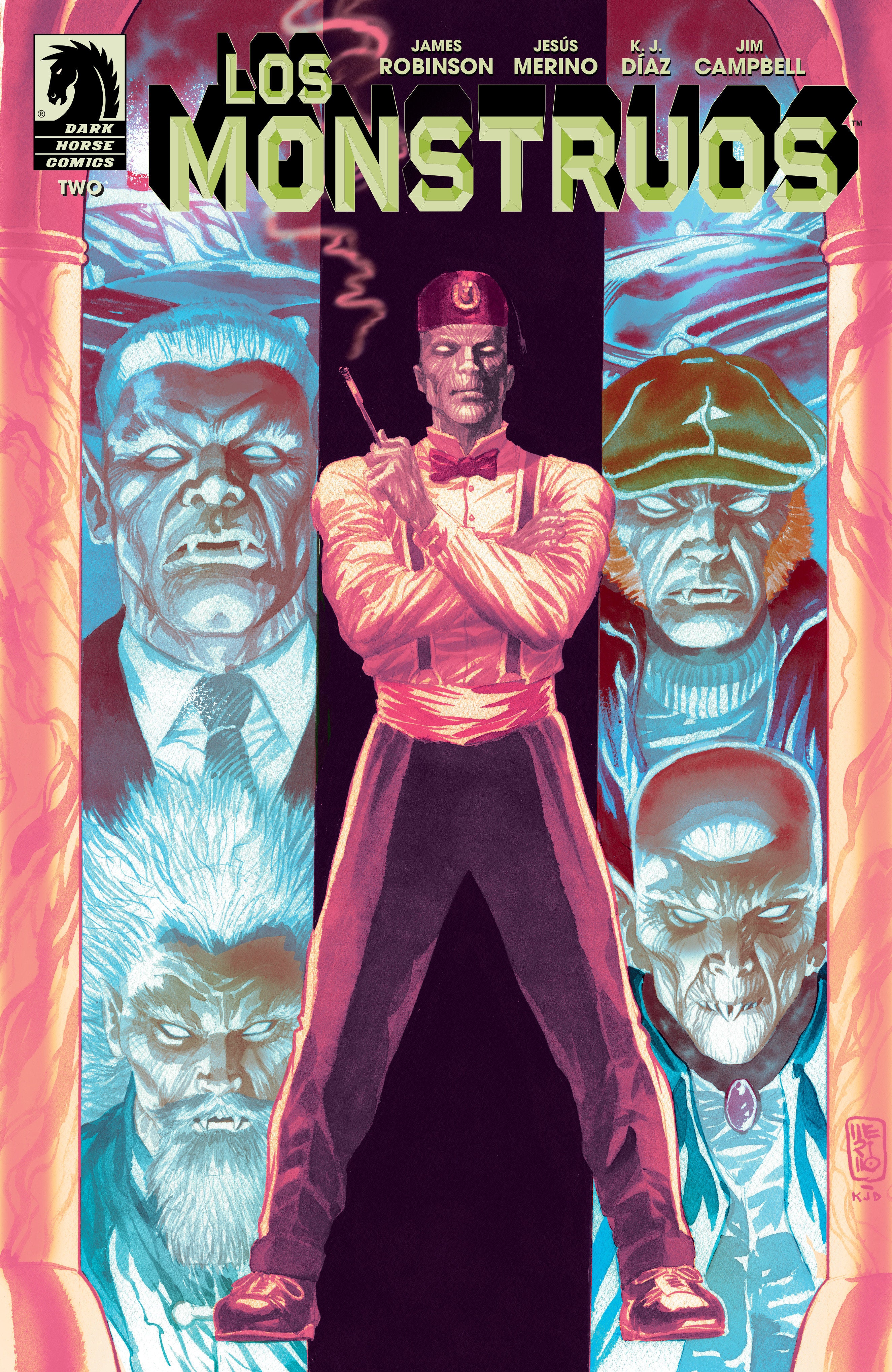 Los Monstruos #2 Cover A Merino