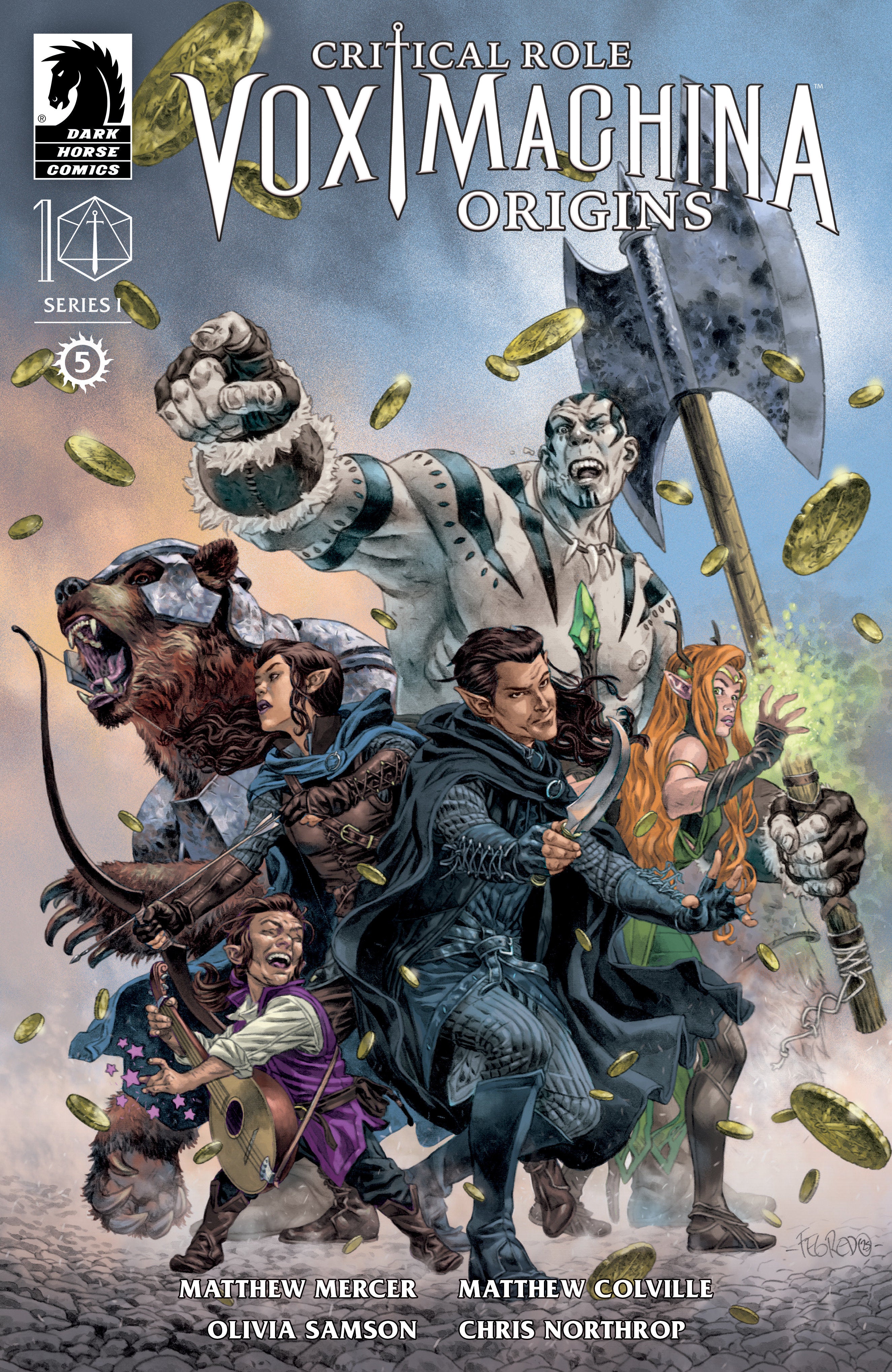 Critical Role Vox Machina Origins I #5 Cover A Fegredo