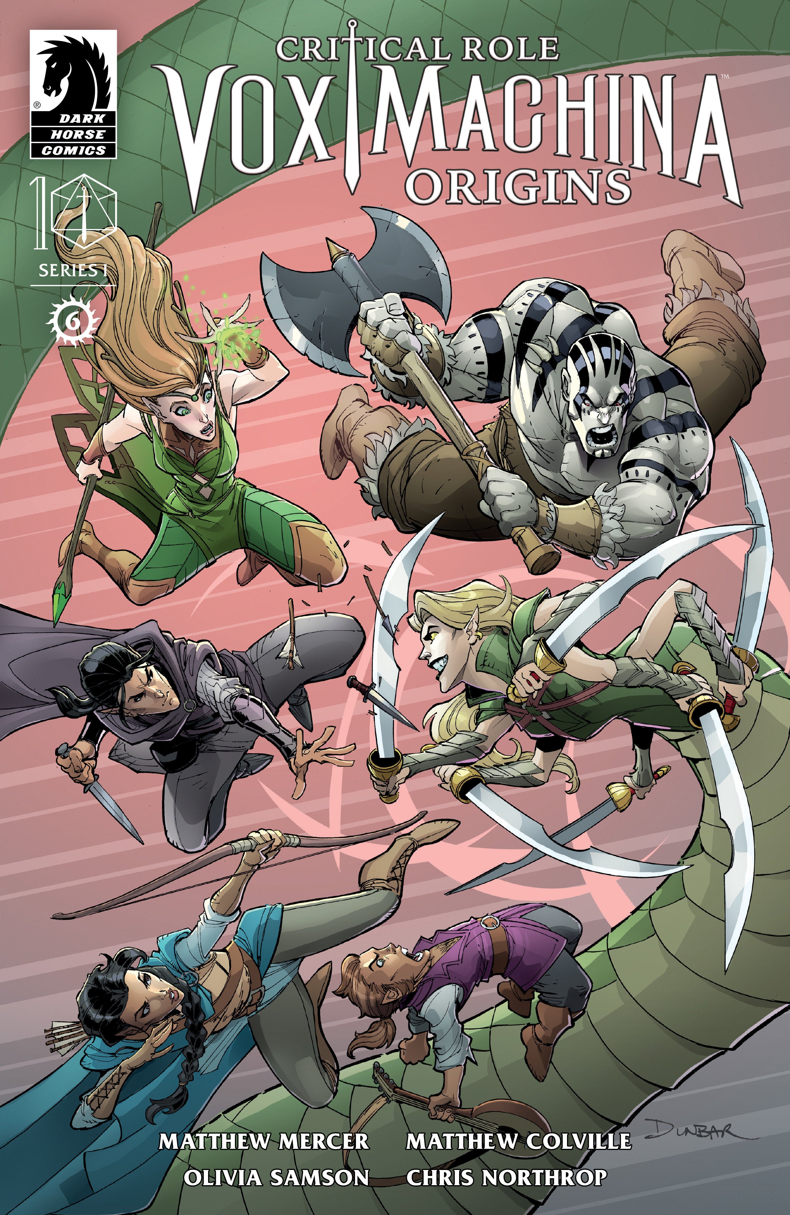 Critical Role Vox Machina Origins I #6 Cover A Dunbar