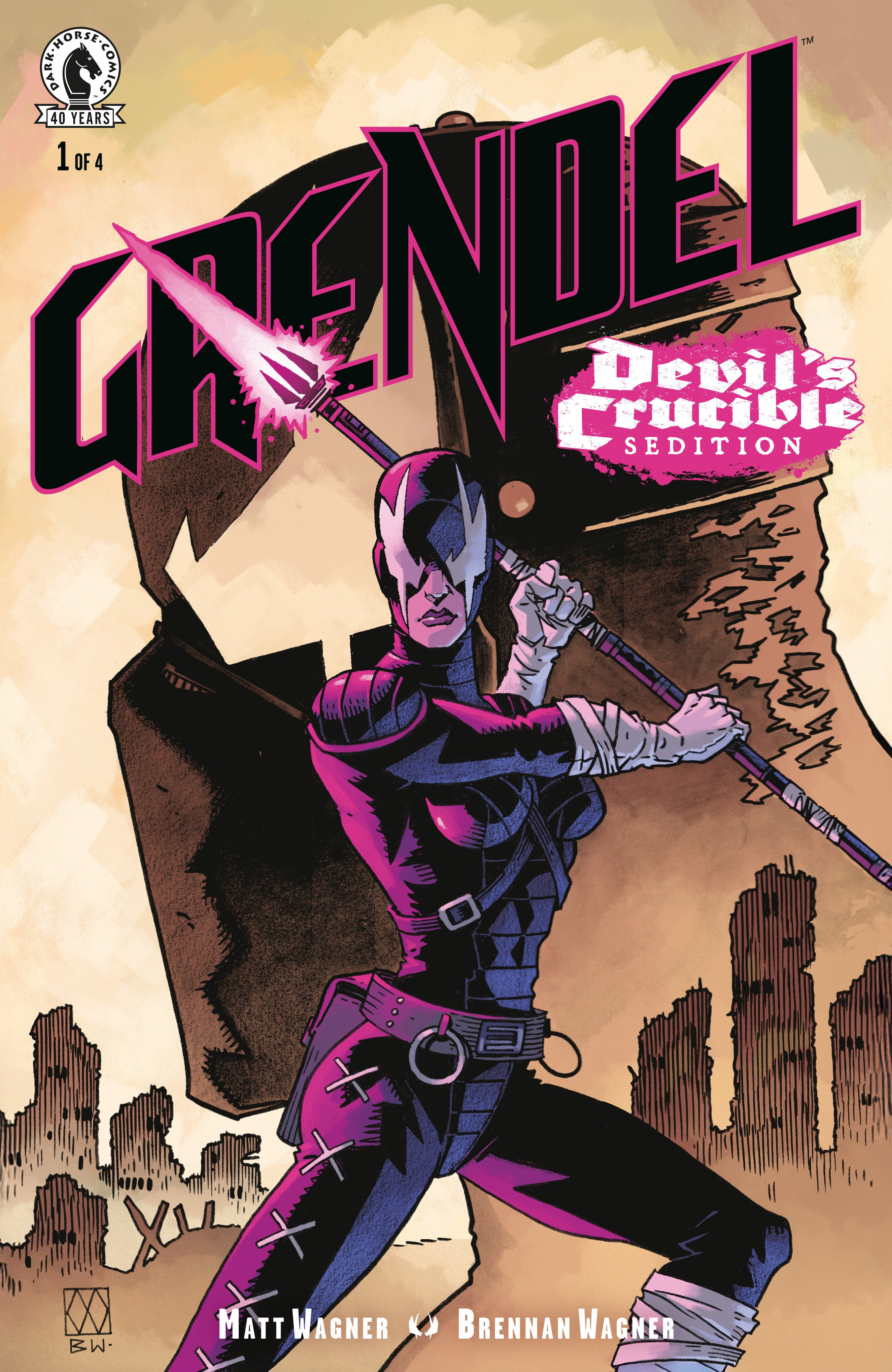 Grendel Devils Crucible Sedition #1 Cover A Matt Wagner