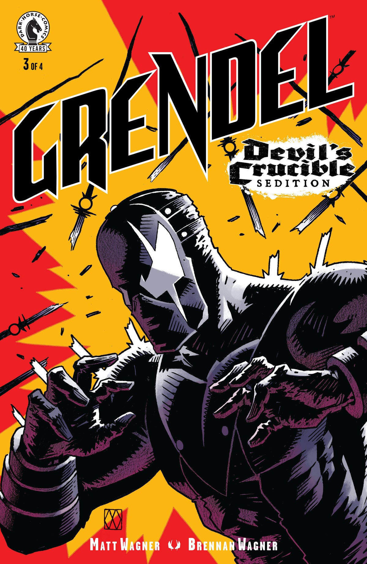 Grendel Devils Crucible Sedition #3 Cover A Matt Wagner
