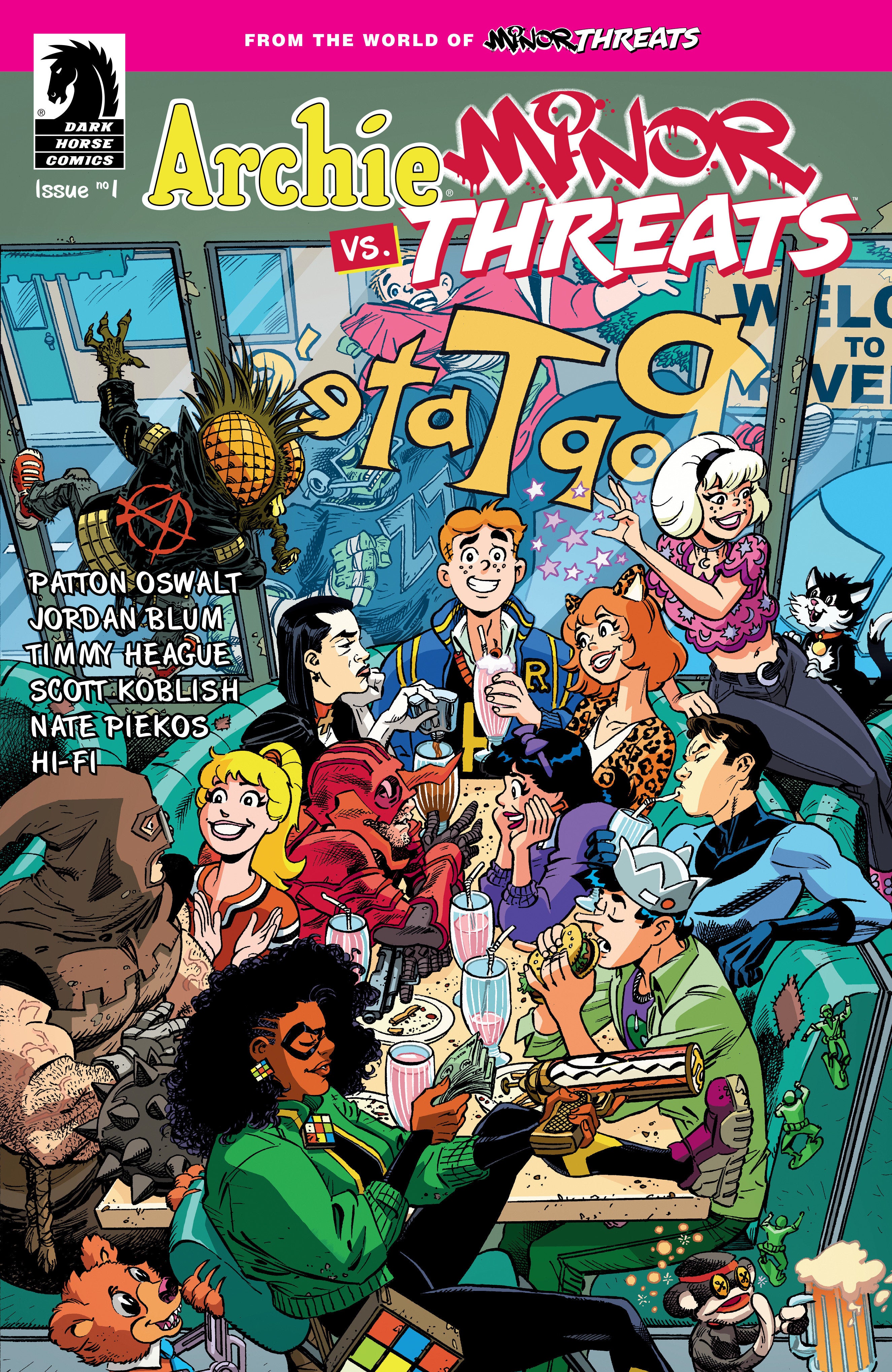 Archie vs Minor Threats #1 Cover B Koblish