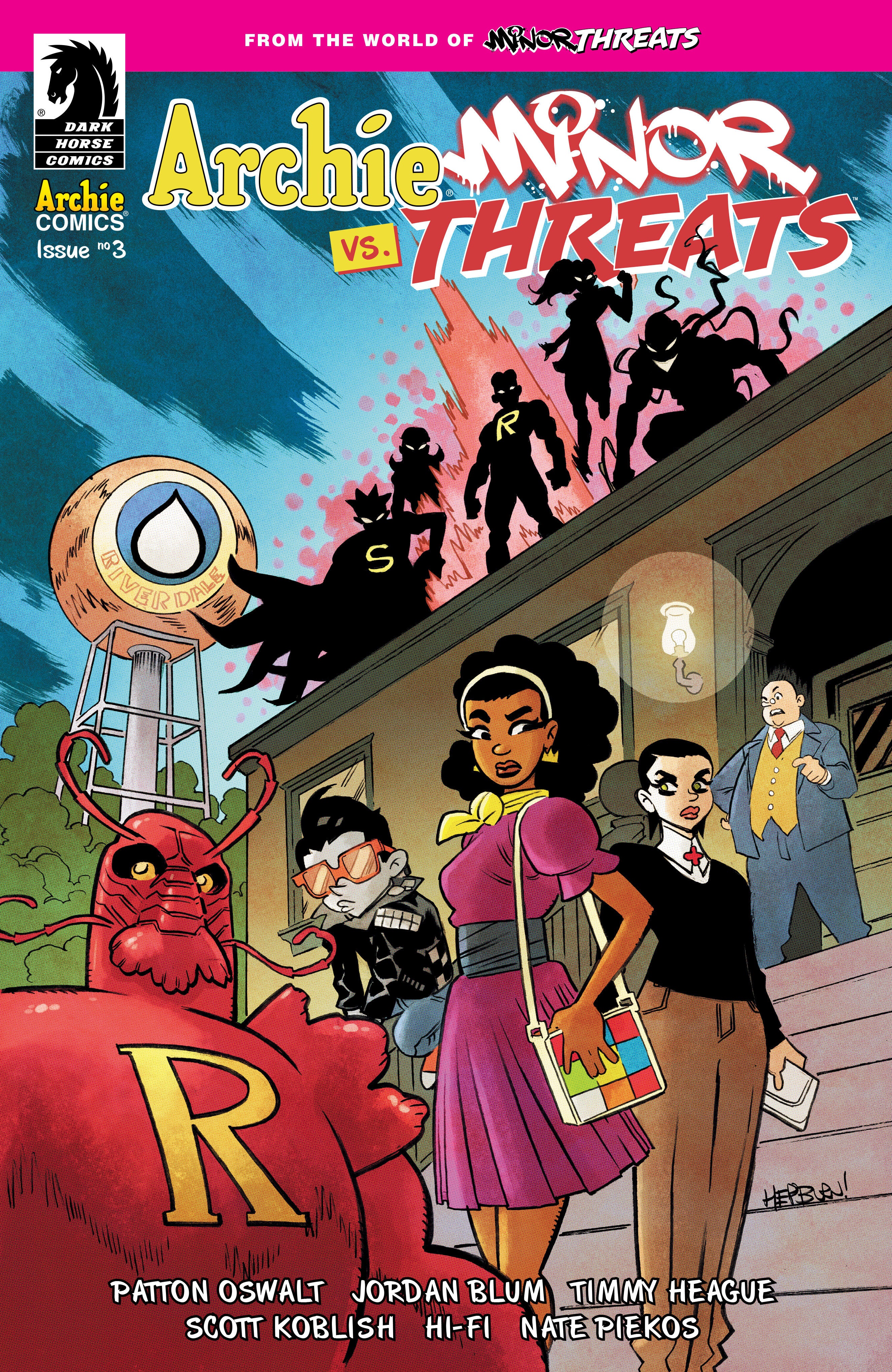 Archie vs Minor Threats #3 Cover A Hepburn