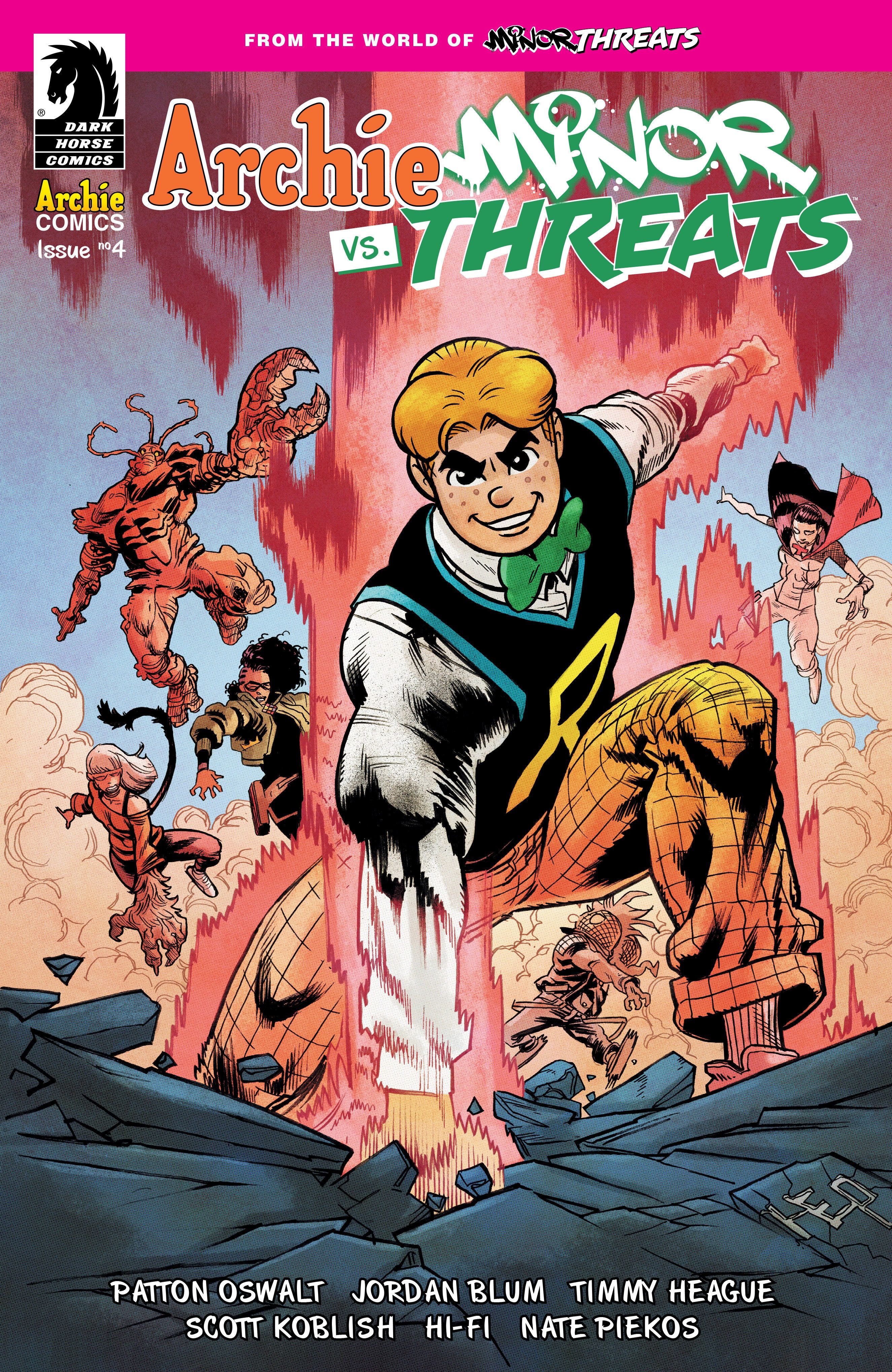 Archie vs Minor Threats #4 Cover A Hepburn