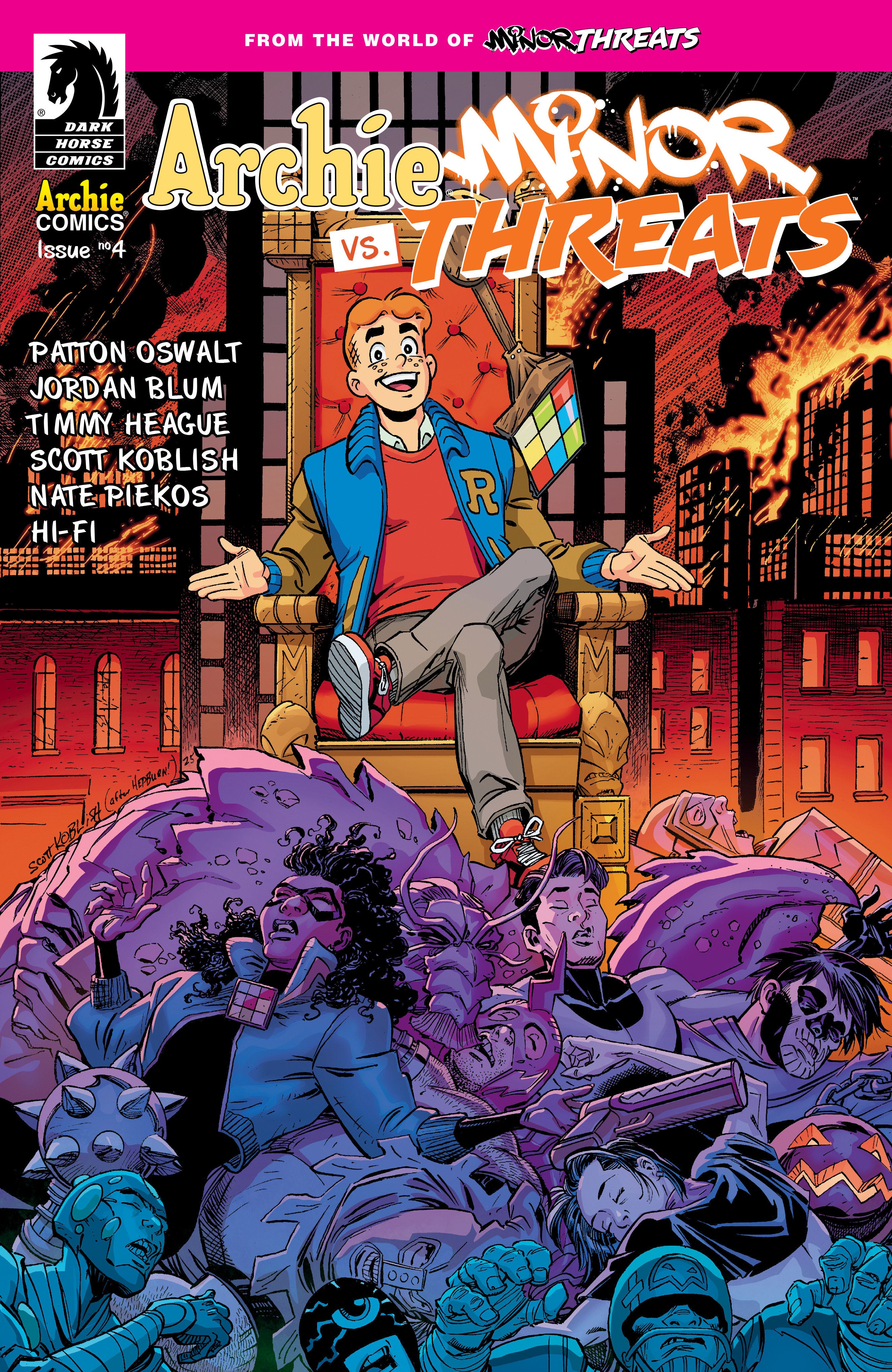 Archie vs Minor Threats #4 Cover B Koblish
