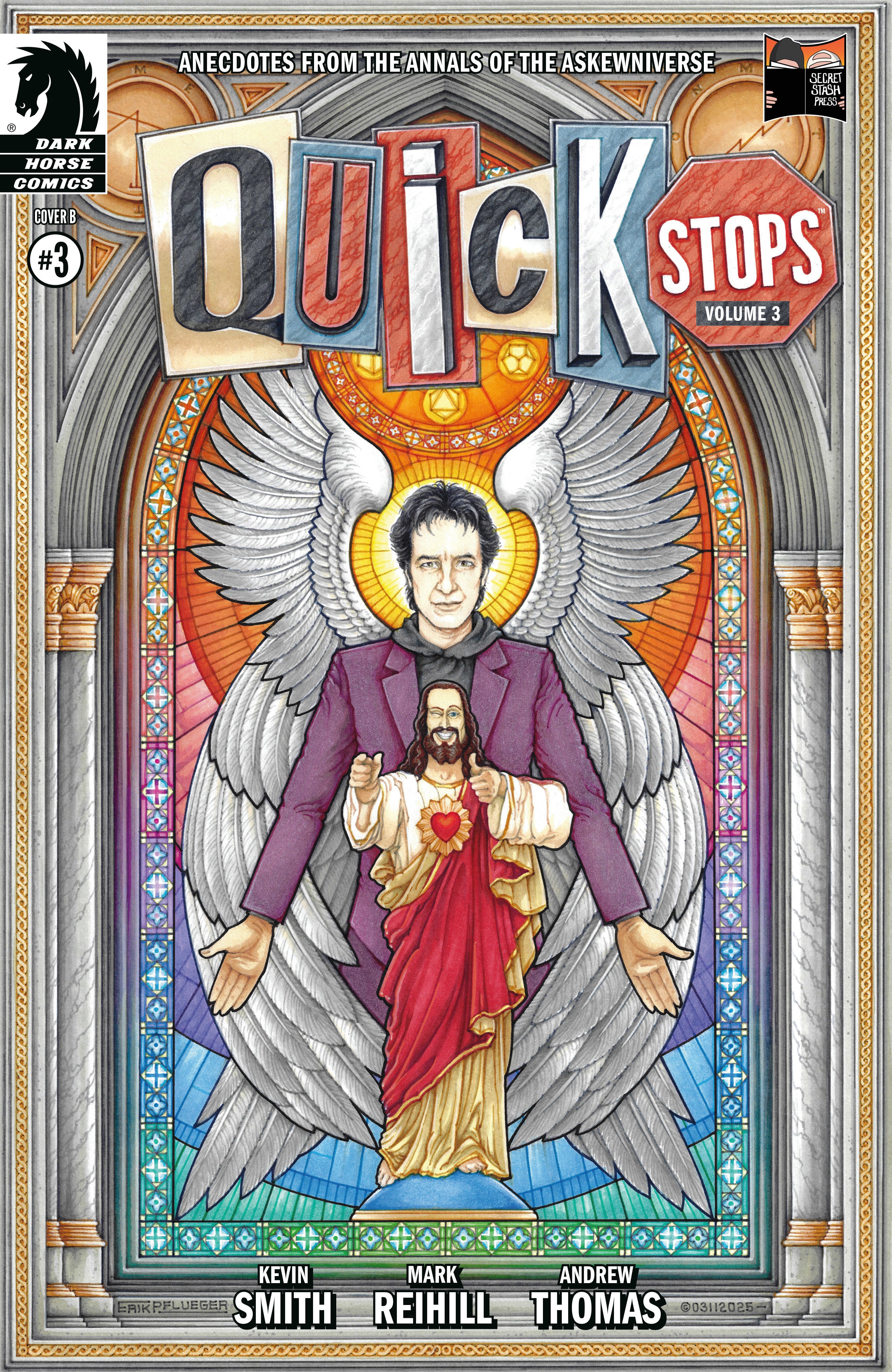 Quick Stops Volume 3 #3 Cover B Pflueger
