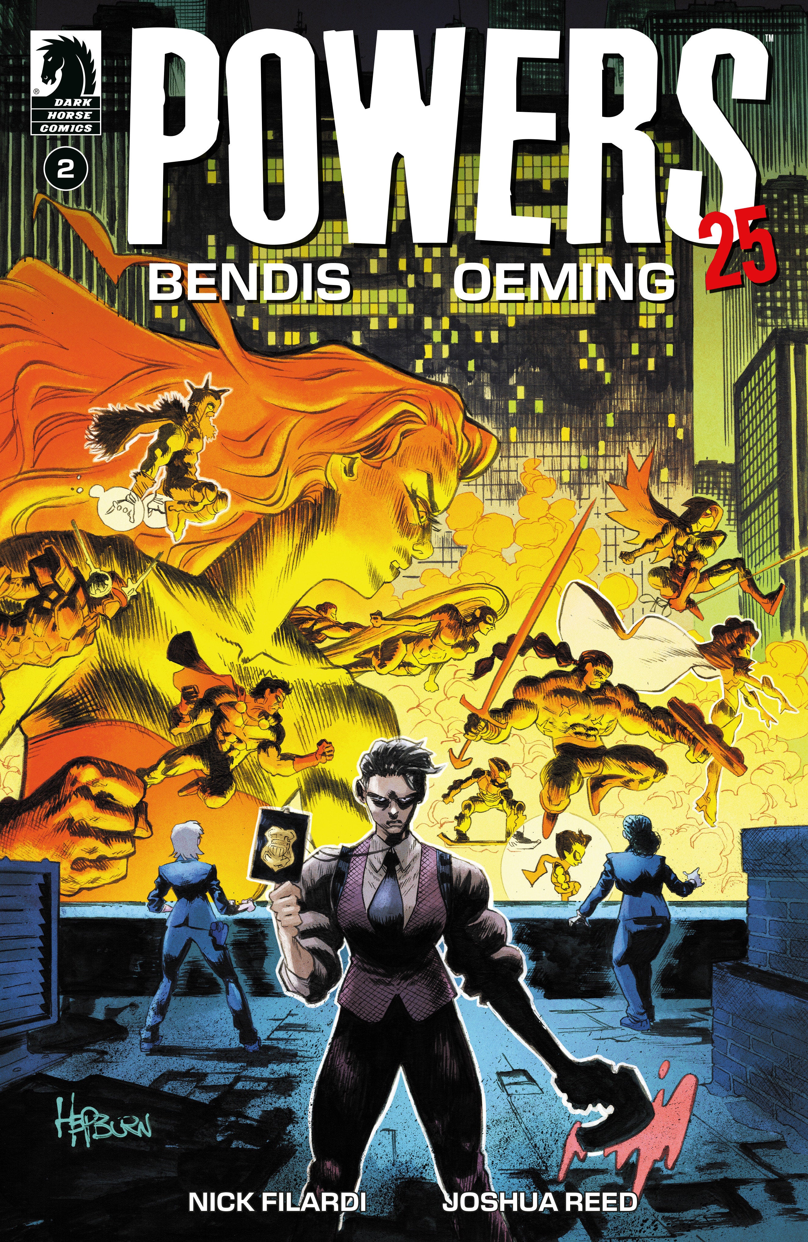 Powers 25 #2 Cover B Hepburn