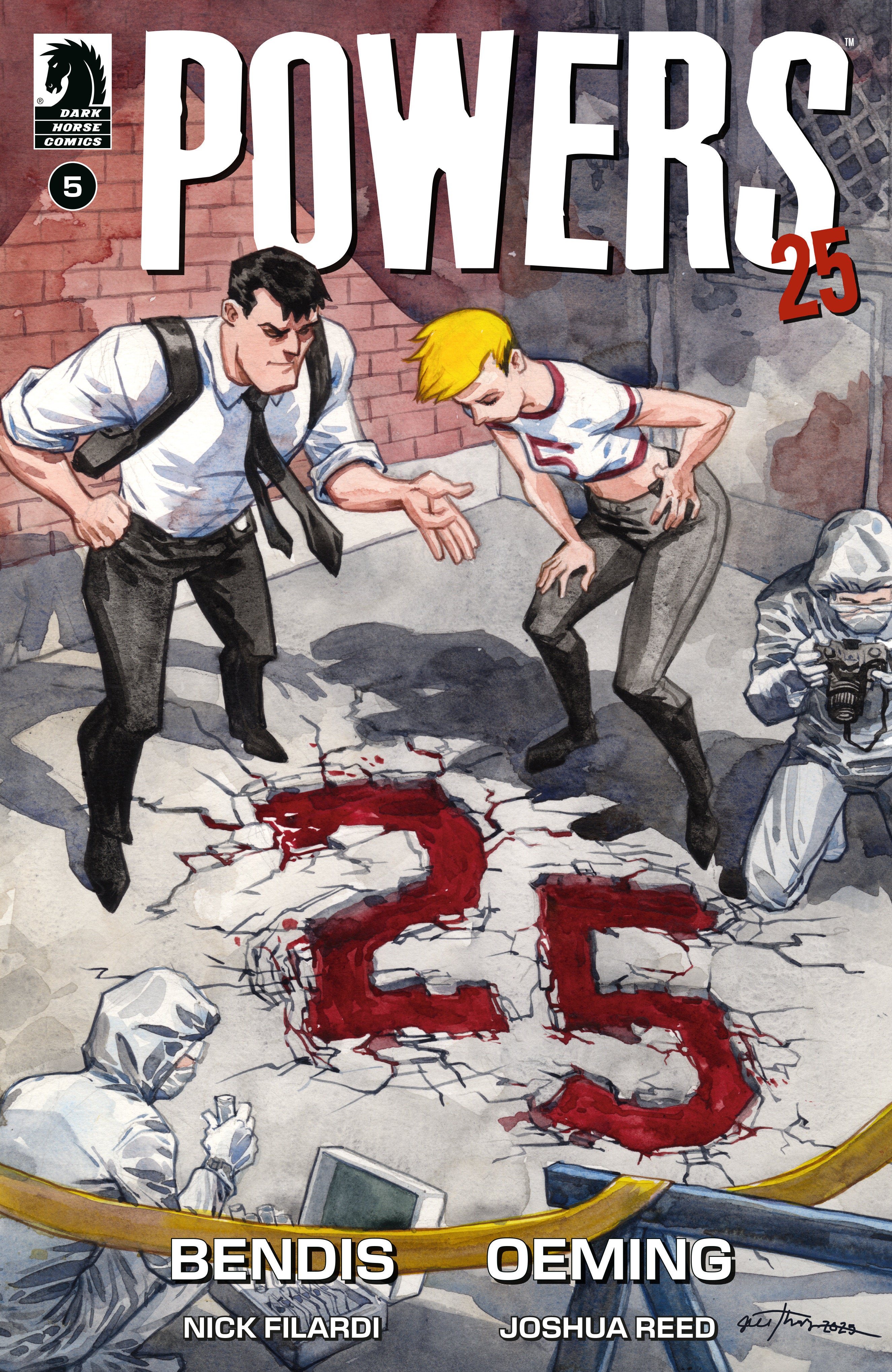 Powers 25 #5 Cover B Thompson