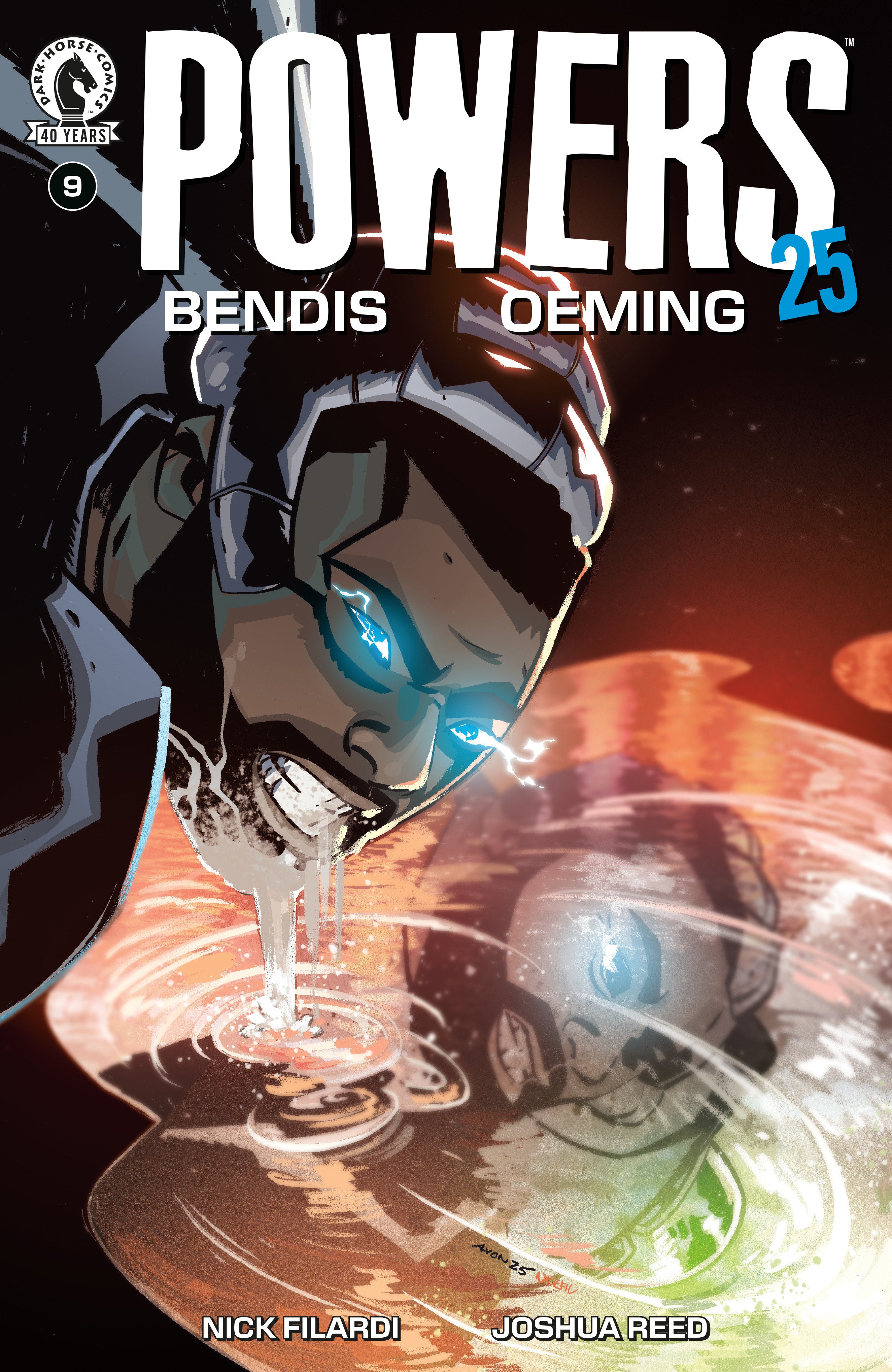 Powers 25 #9 Cover A Michael Avon Oeming