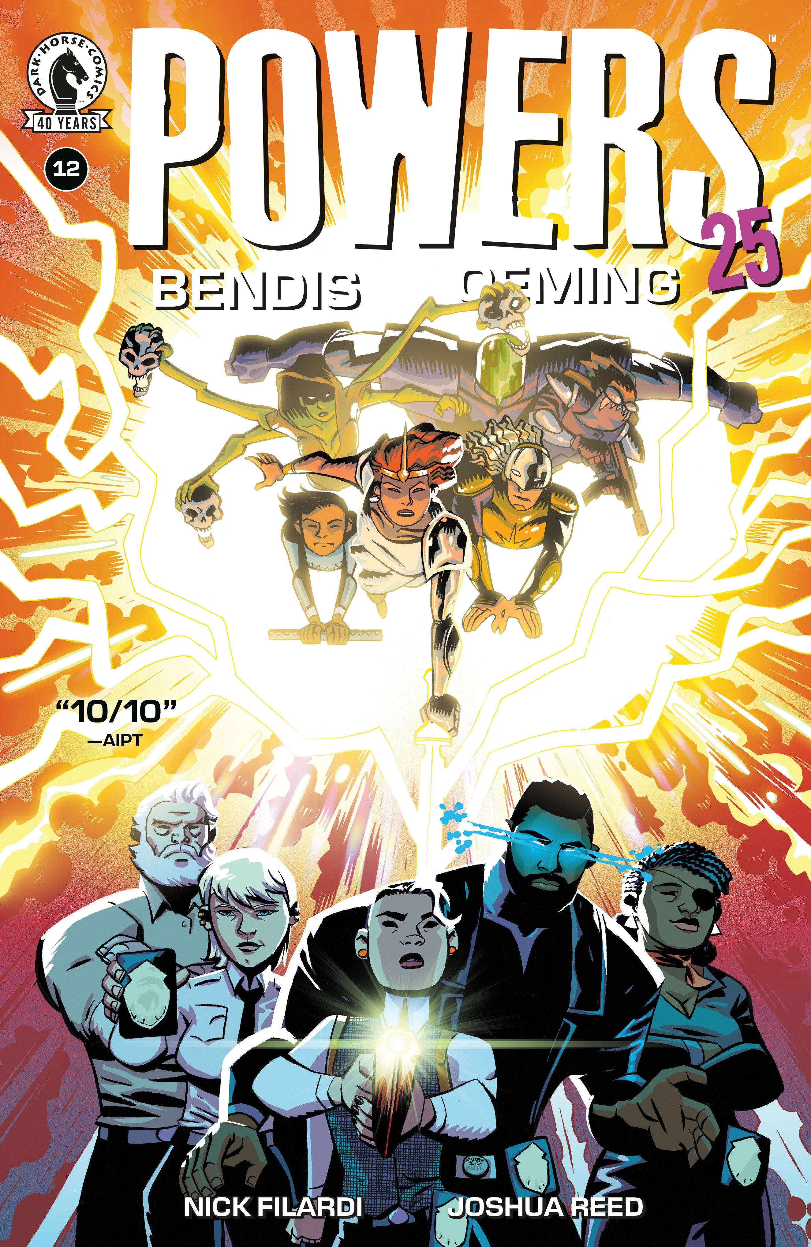 Powers 25 #12 Cover A Michael Avon Oeming