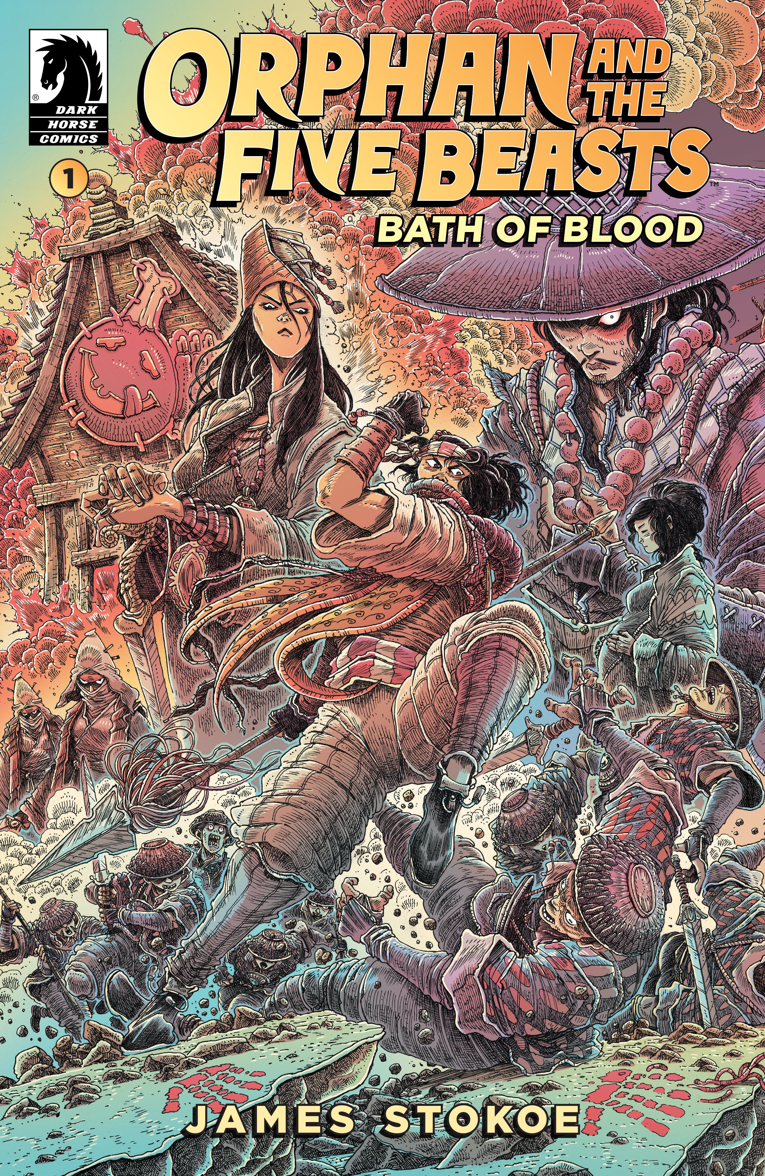 Orphan And The Five Beasts Bath Of Blood #1 Cover A Stokoe