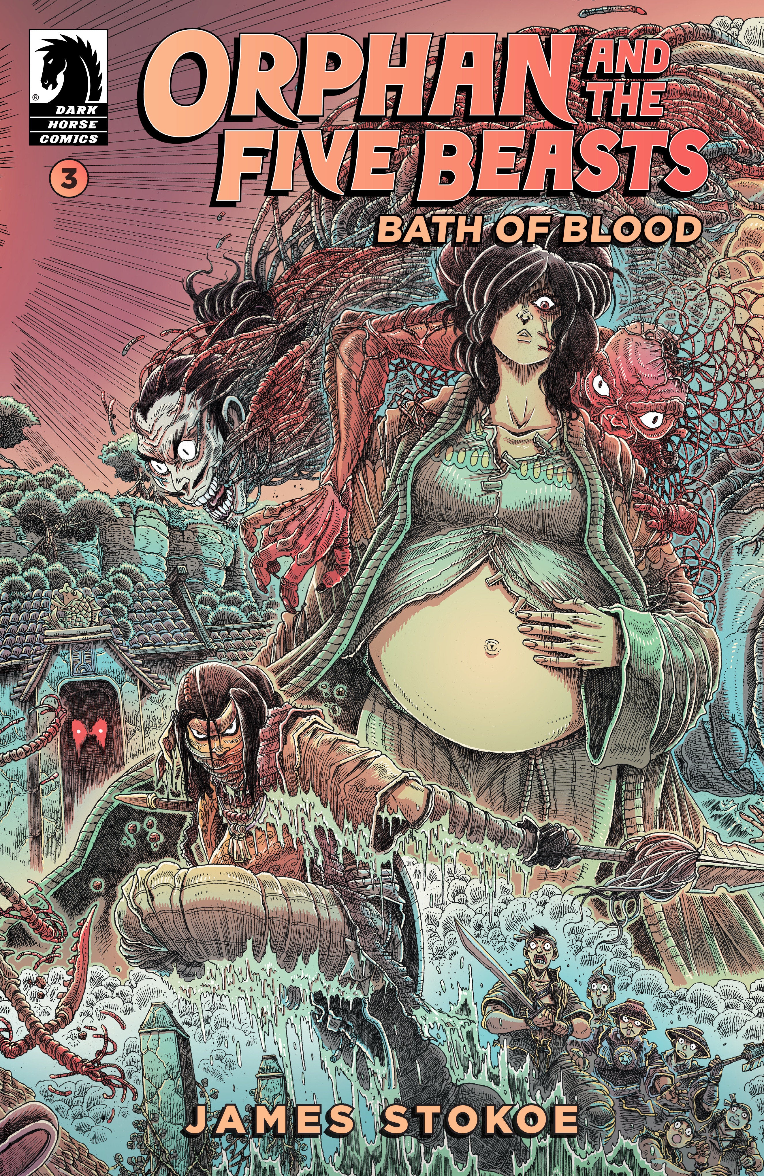 Orphan And The Five Beasts Bath Of Blood #3 Cover A Stokoe